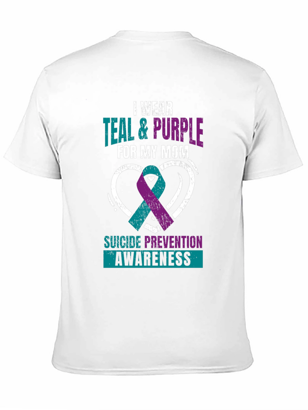 Teal & Purple Suicide Awareness T-Shirt