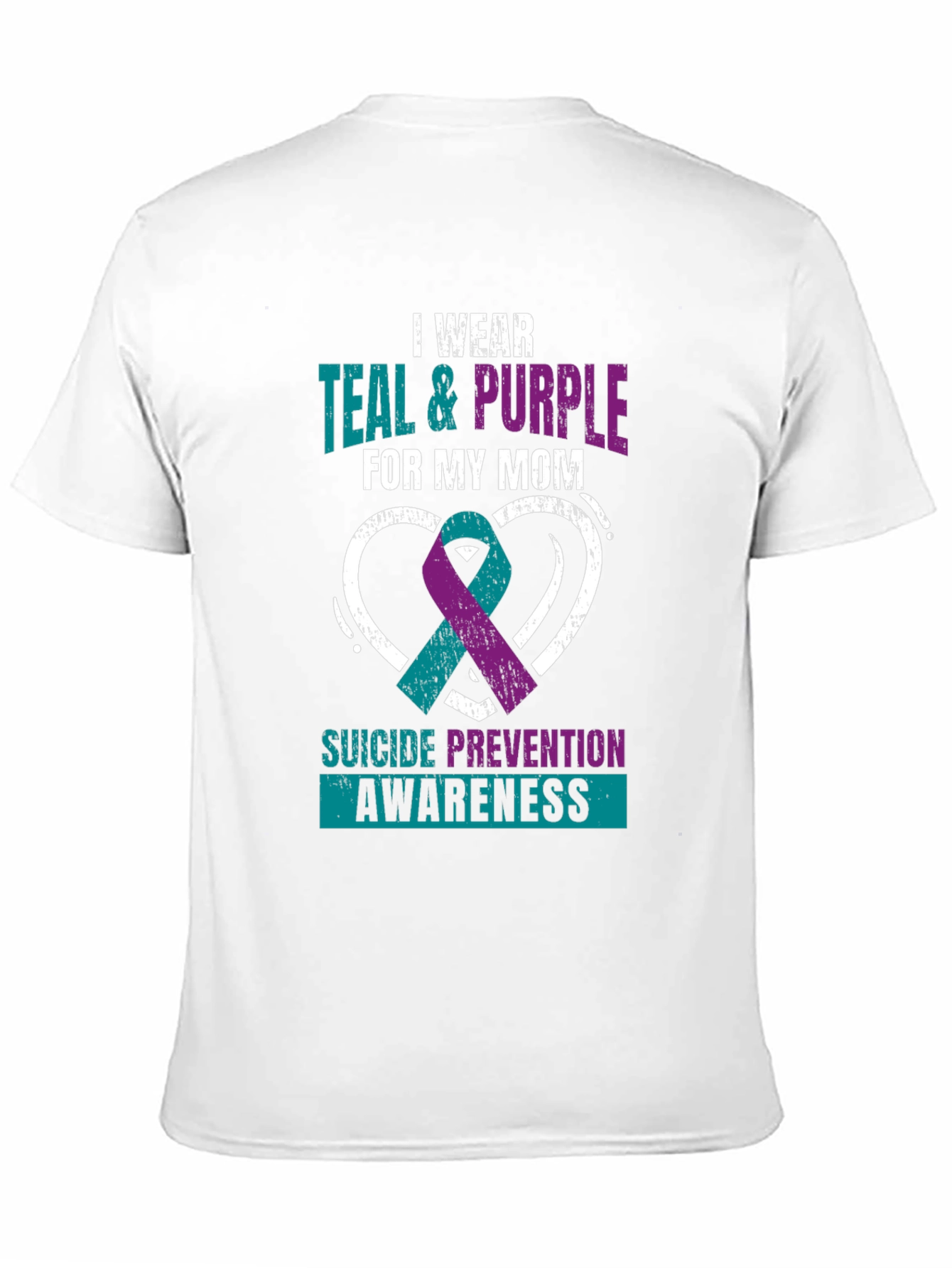 Teal & Purple Suicide Awareness T-Shirt