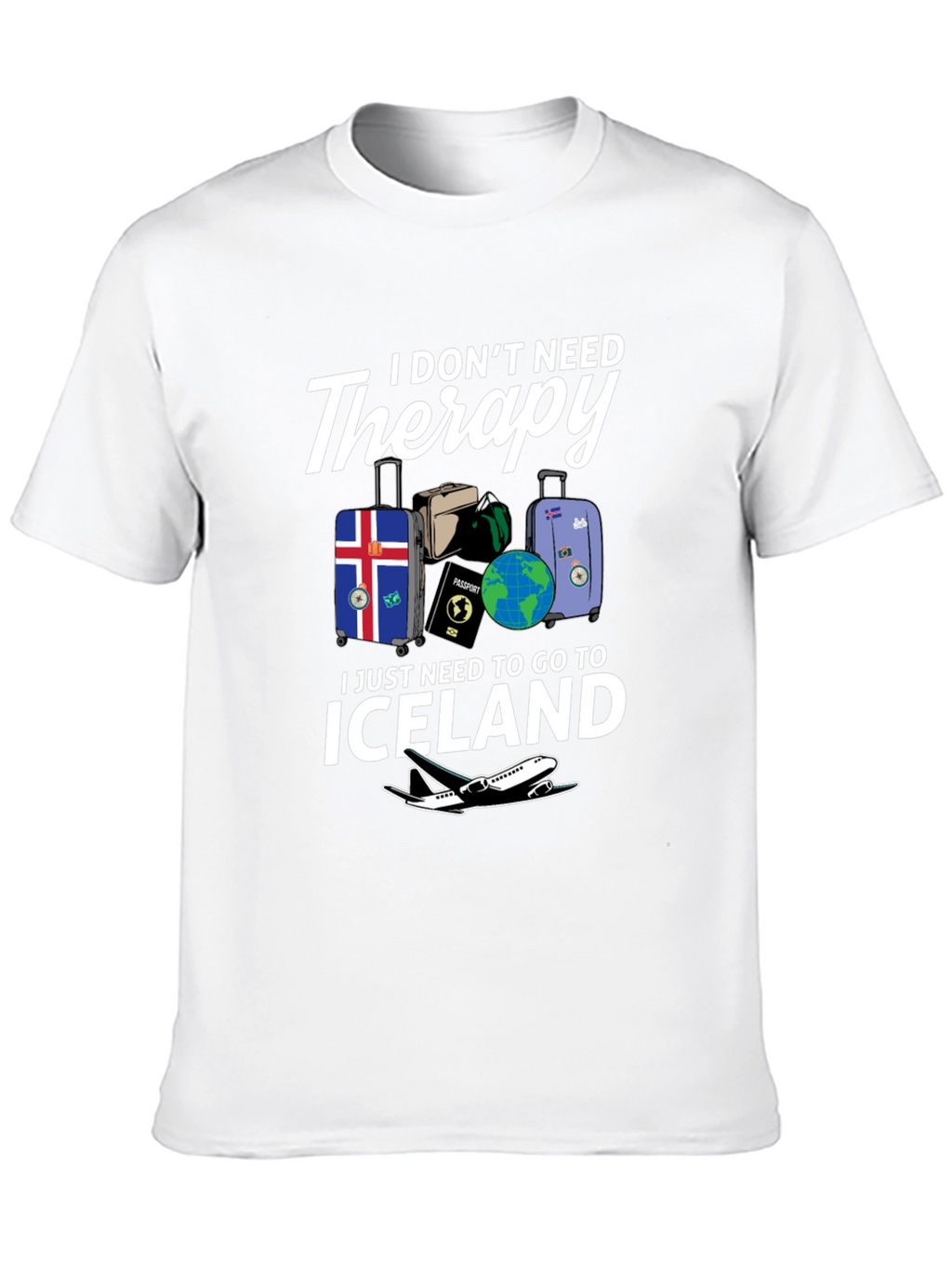 Iceland Therapy T-Shirt - Travel Iceland Tee