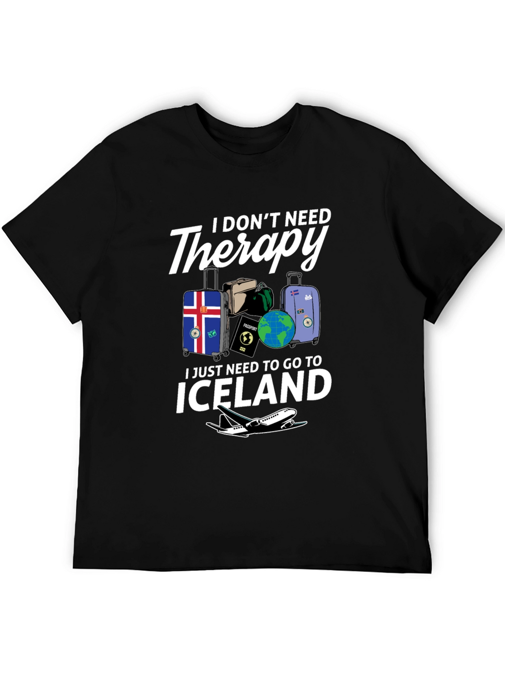 Iceland Therapy T-Shirt - Travel Iceland Tee