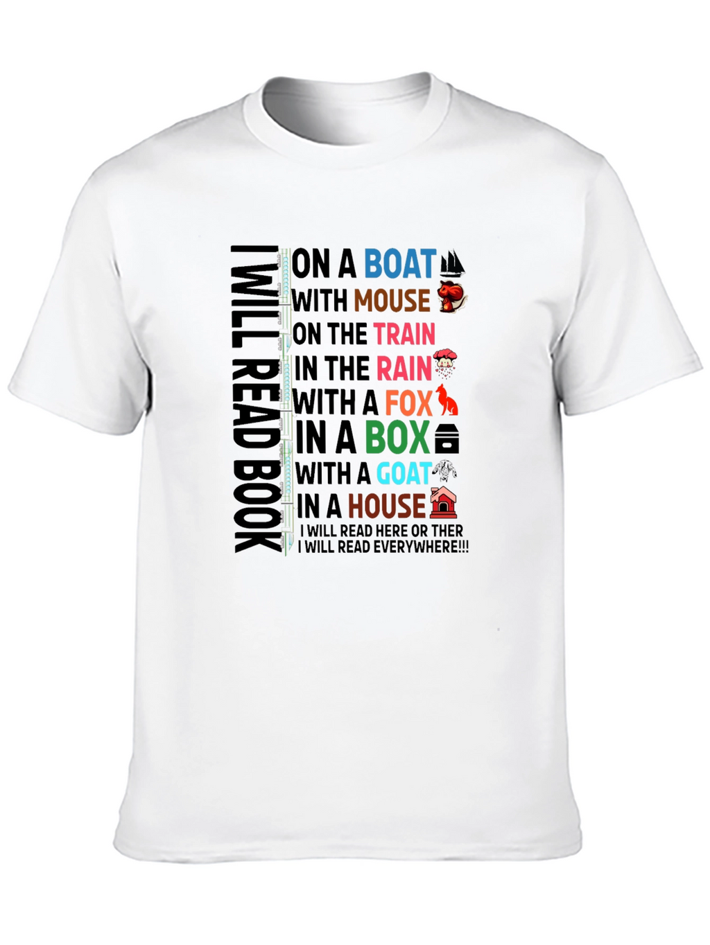 I Will Read Book T-Shirt