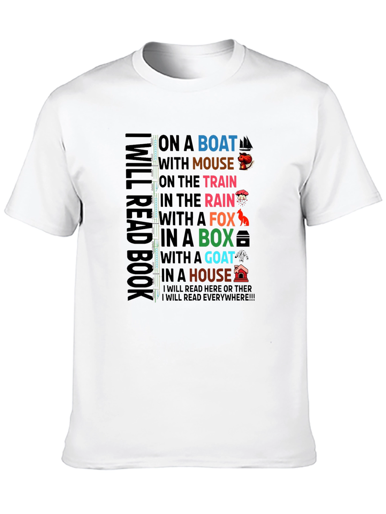 I Will Read Book T-Shirt