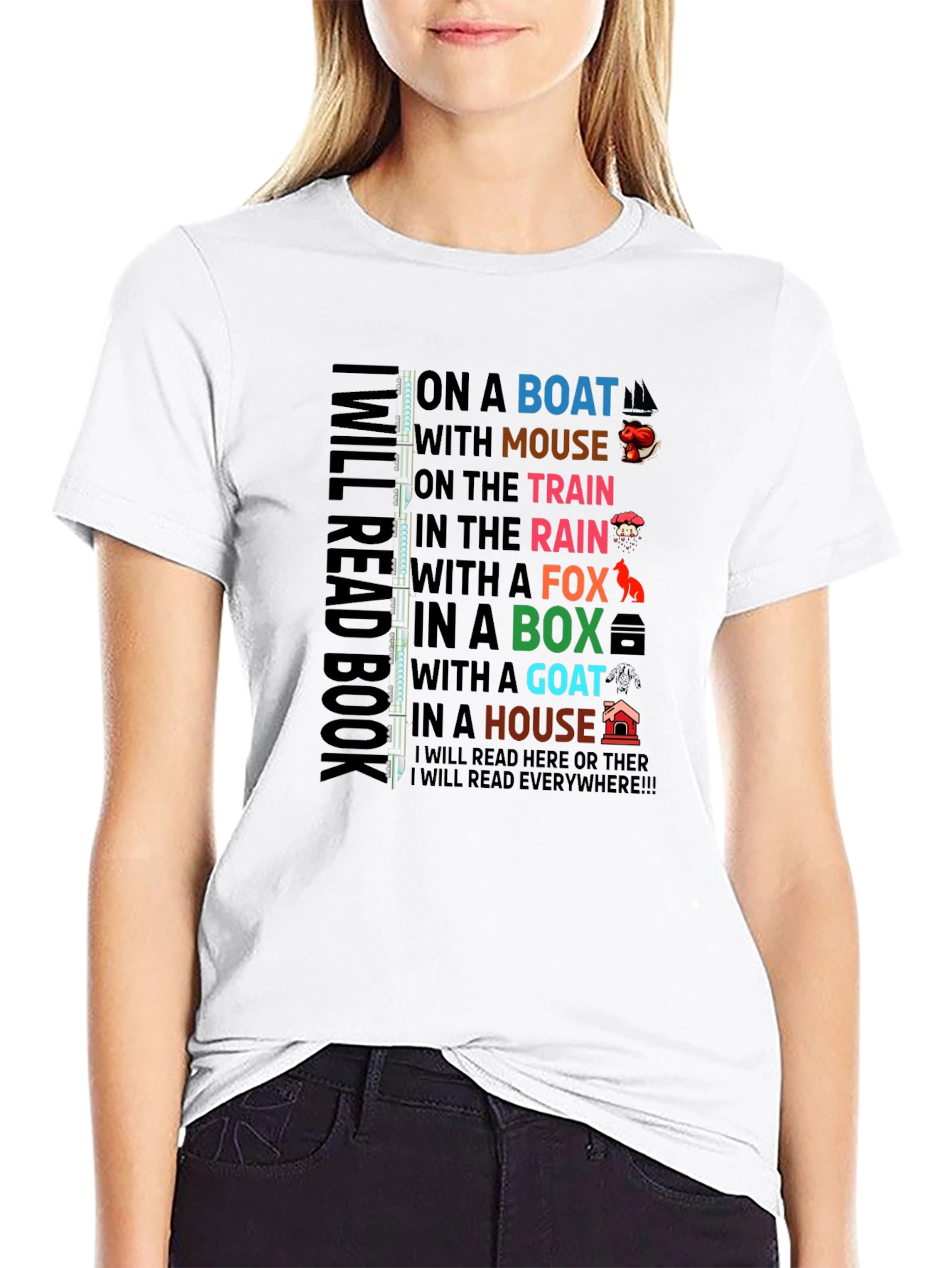 I Will Read Book T-Shirt