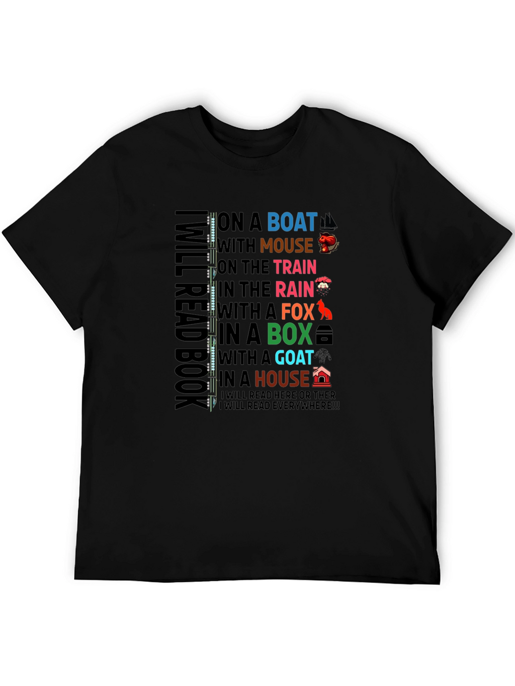 I Will Read Book T-Shirt