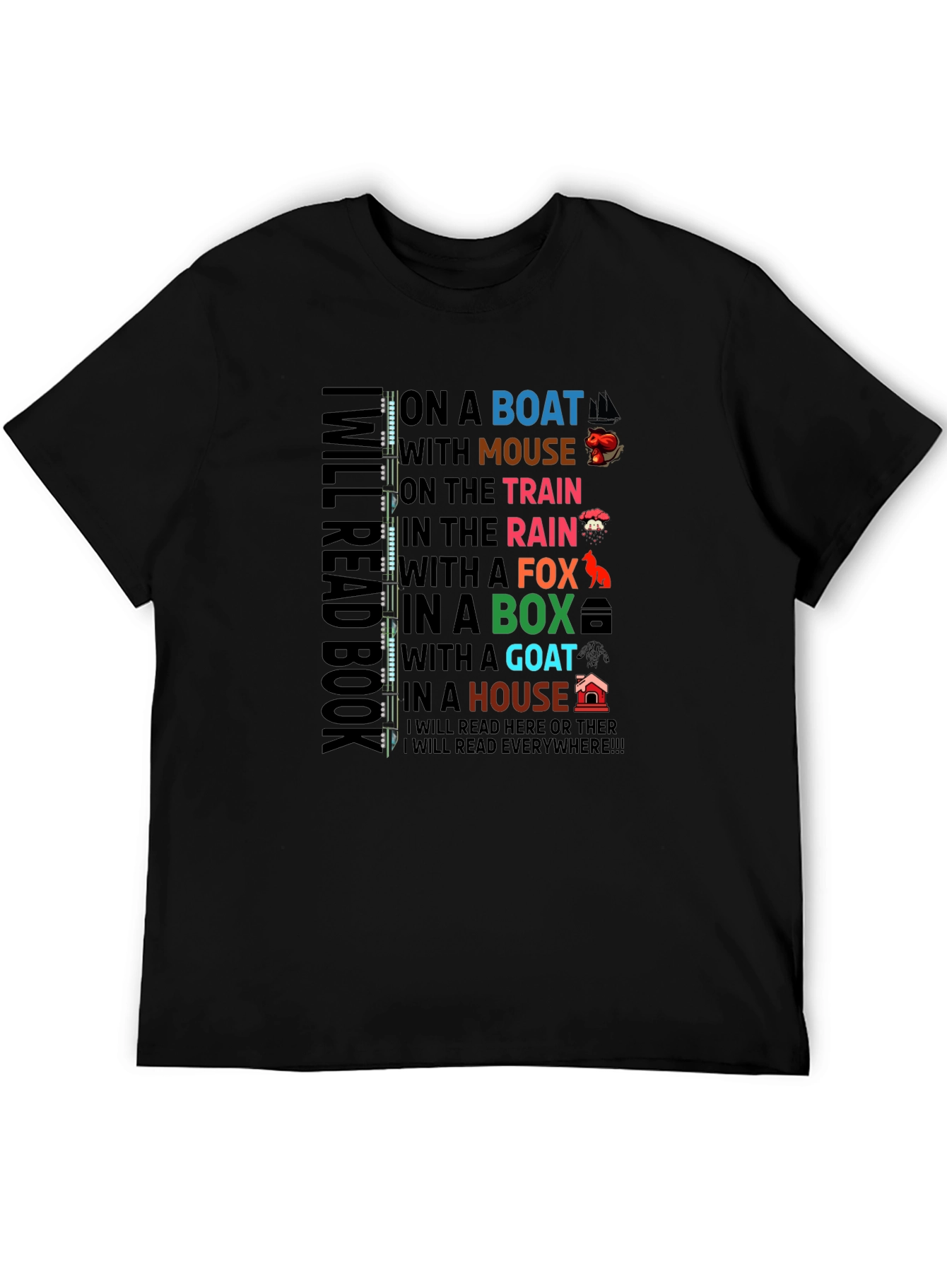 I Will Read Book T-Shirt