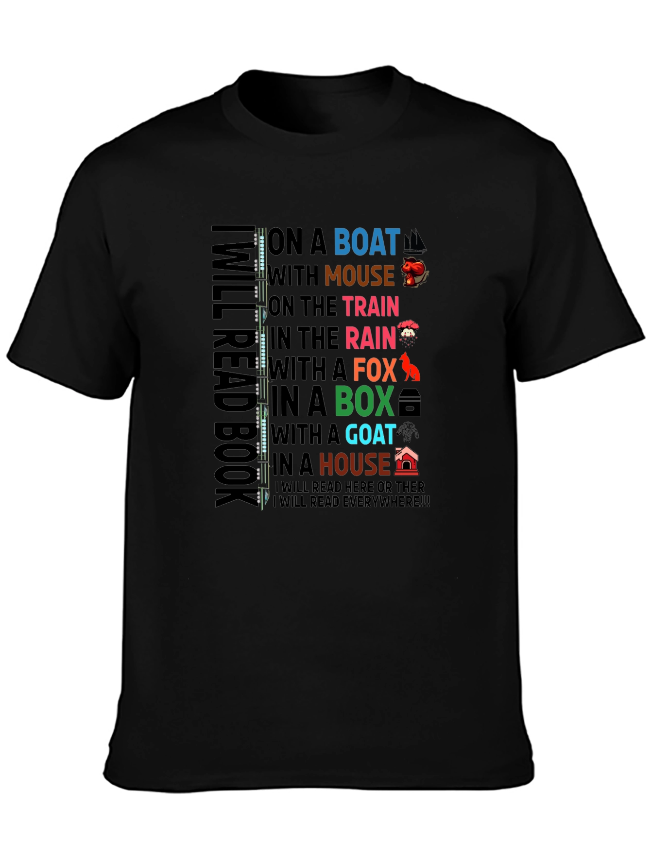I Will Read Book T-Shirt