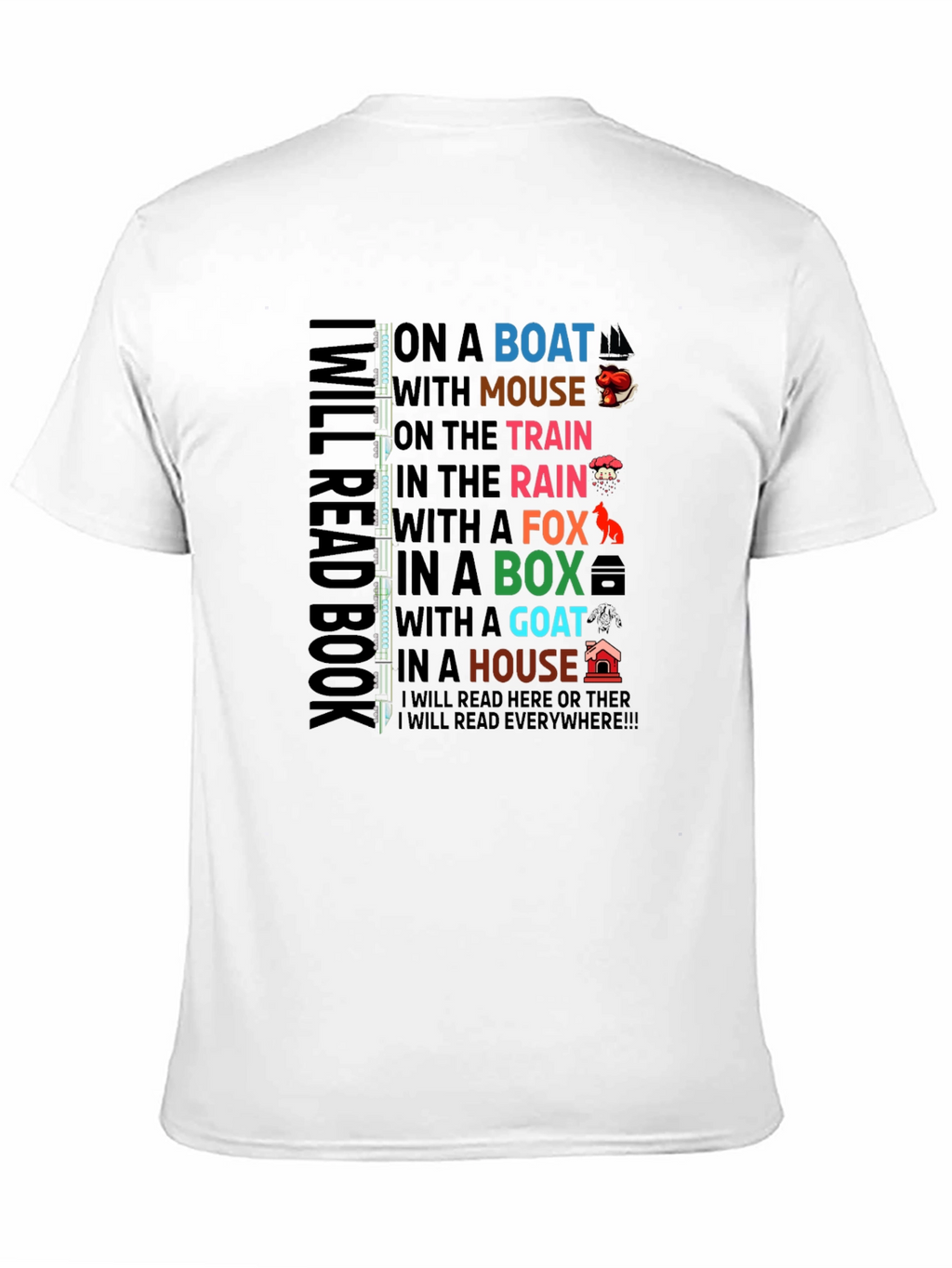 I Will Read Book T-Shirt