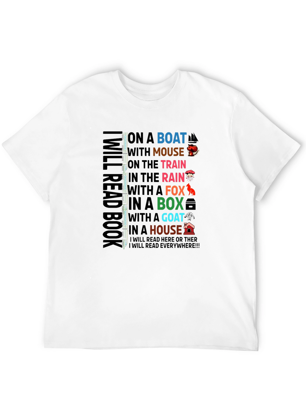 I Will Read Book T-Shirt