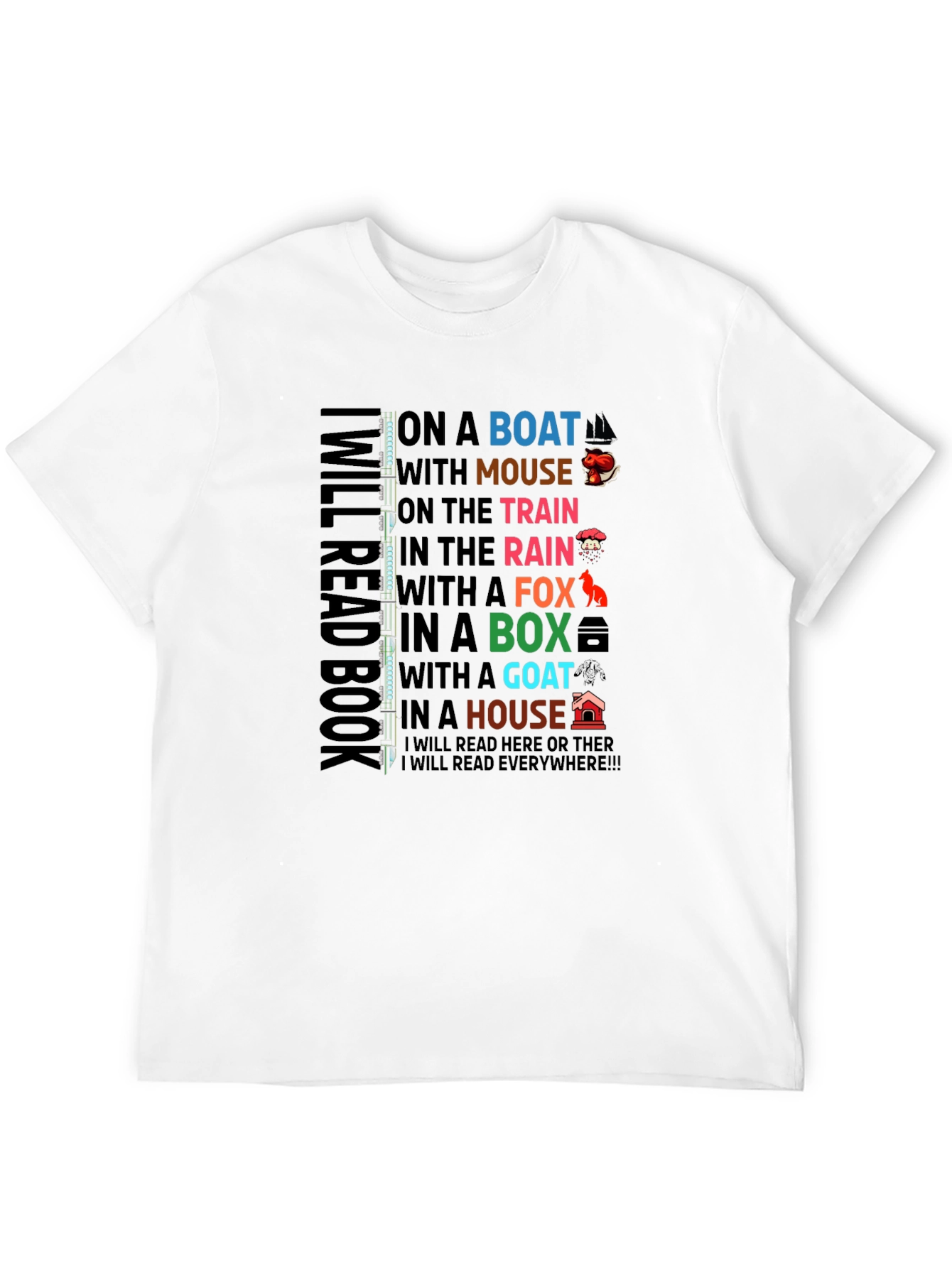 I Will Read Book T-Shirt