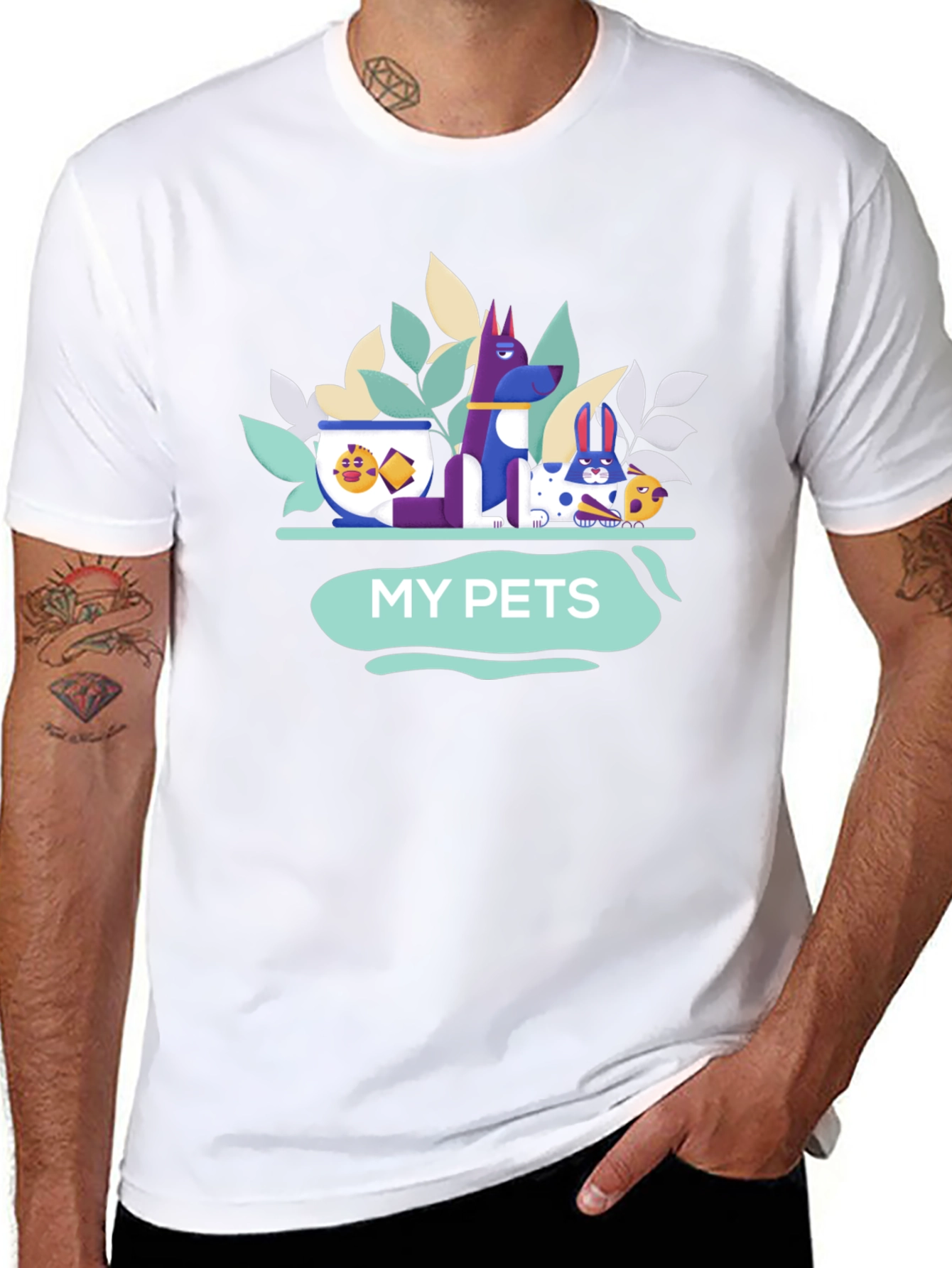 My Pets T-Shirt - Fun Animal Graphic Tee