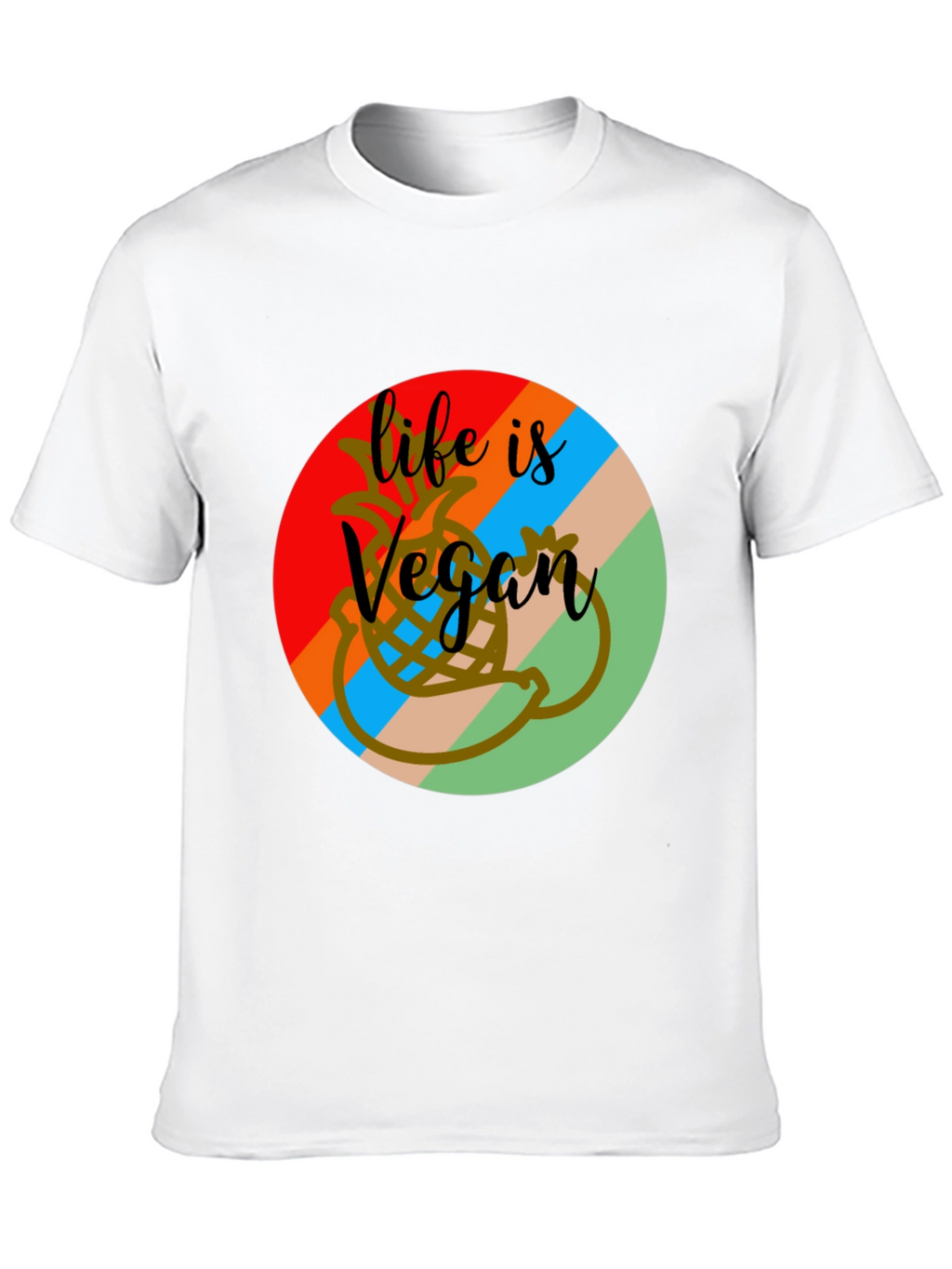 Life is Vegan Graphic Tee