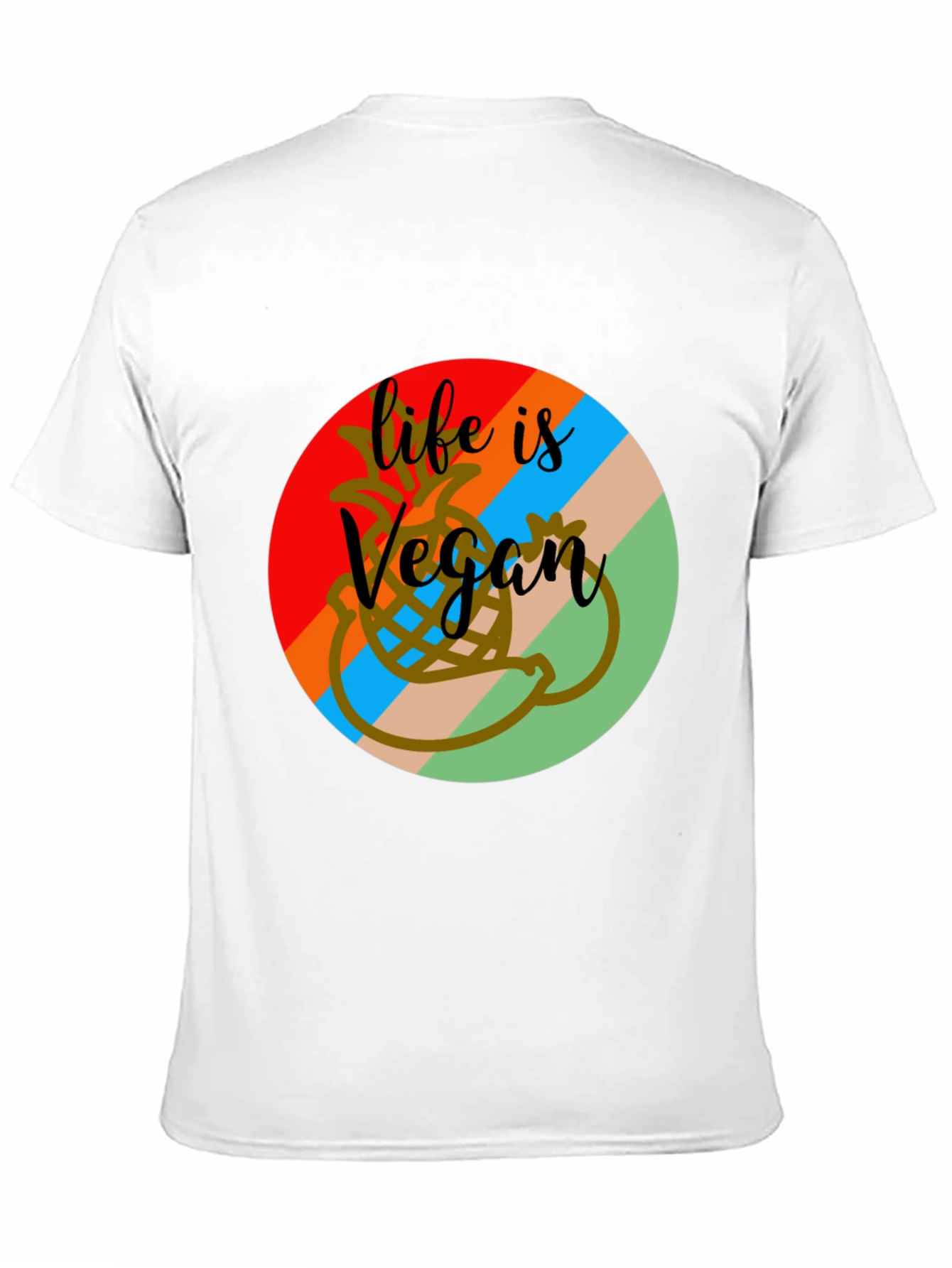 Life is Vegan Graphic Tee