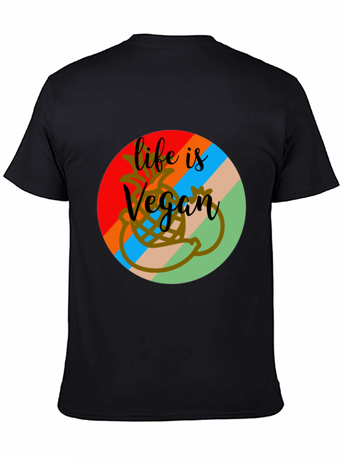 Life is Vegan Graphic Tee