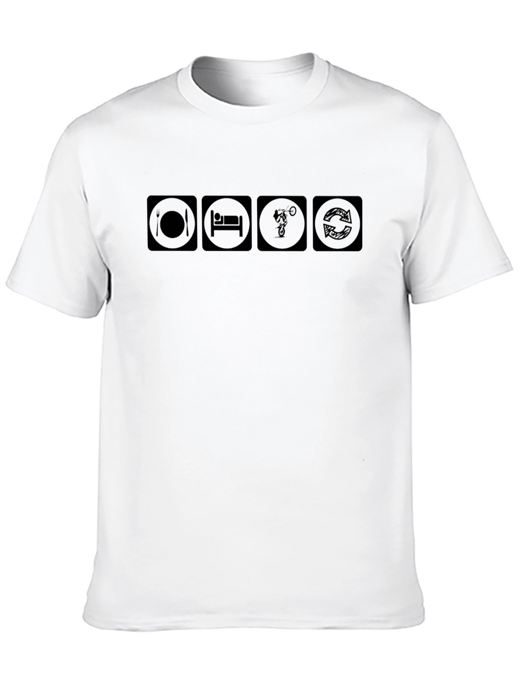 Eat Sleep Lift Repeat Graphic T-Shirt