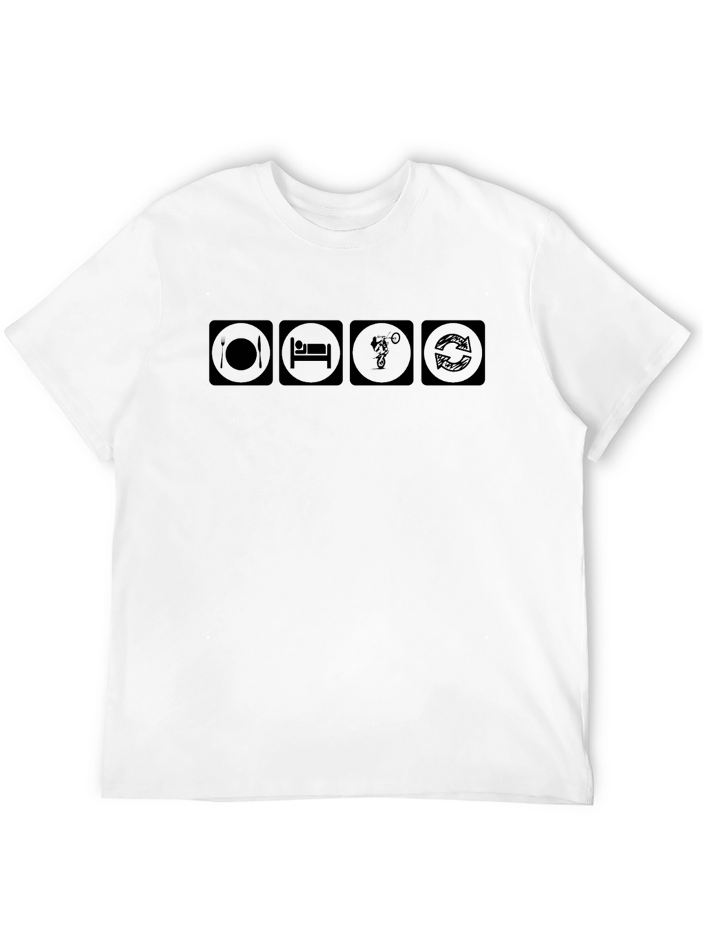 Eat Sleep Lift Repeat Graphic T-Shirt