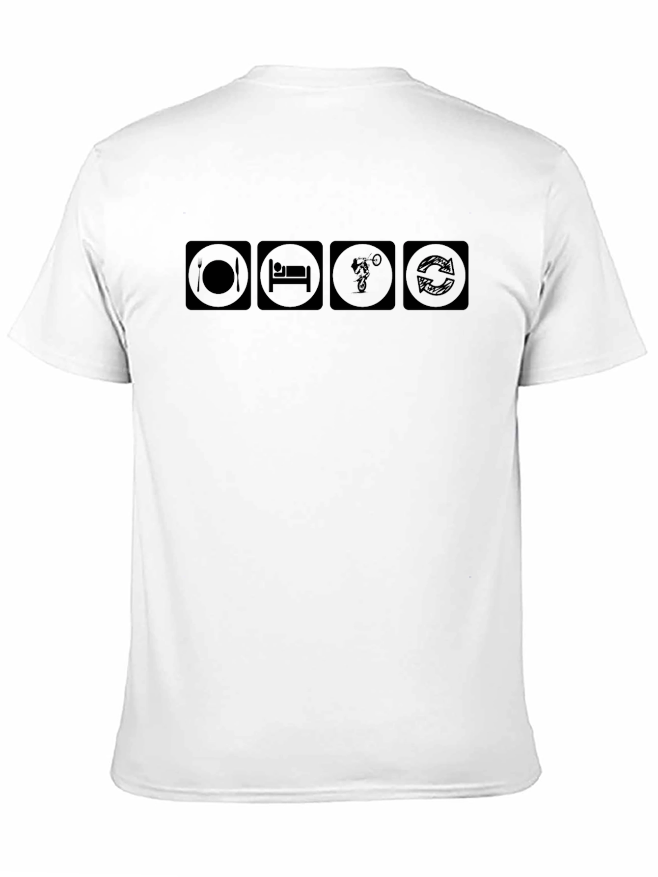 Eat Sleep Lift Repeat Graphic T-Shirt