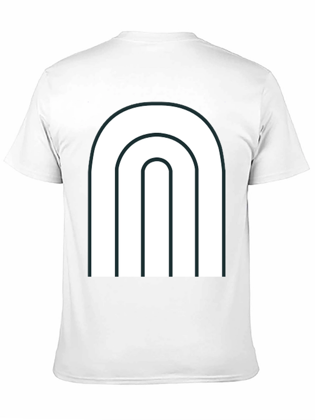 Modern Arch Graphic Tee - Black