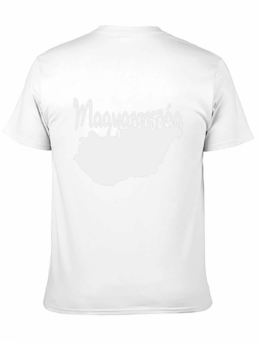 Magyarország Map T-Shirt - Black Cotton Tee