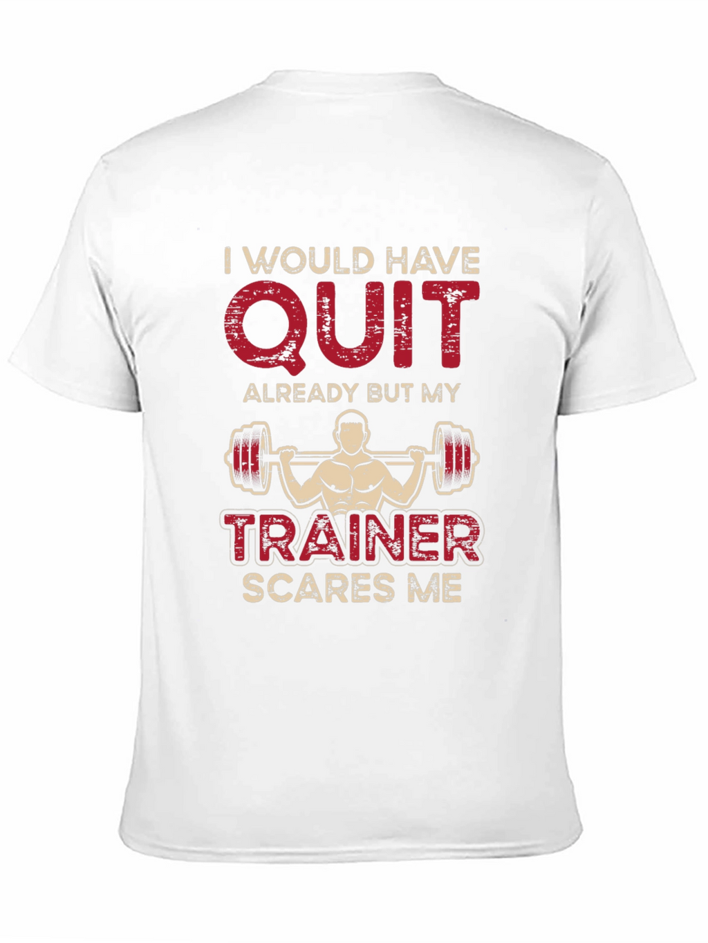 Funny Workout Trainer Scare T-Shirt