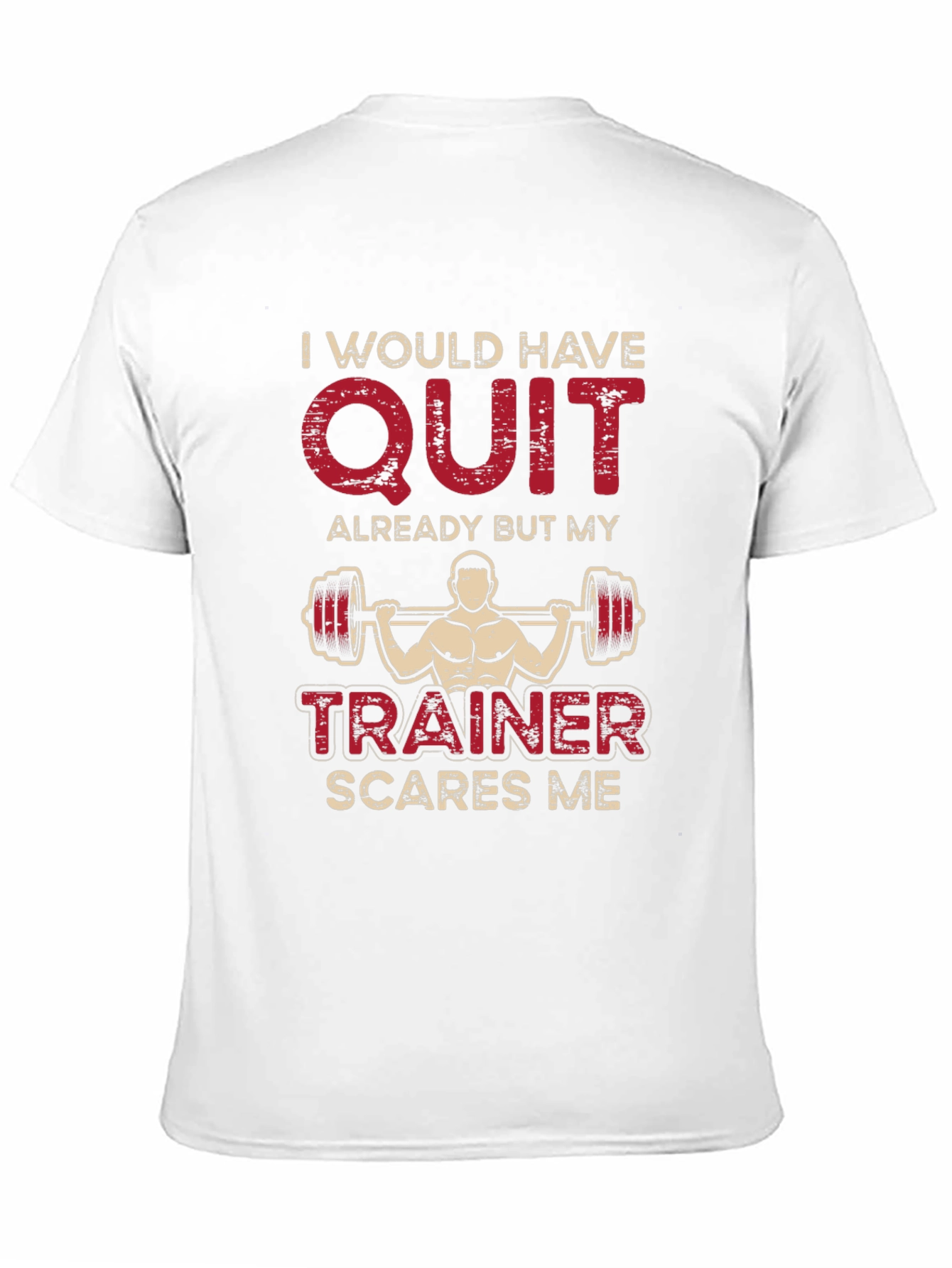 Funny Workout Trainer Scare T-Shirt