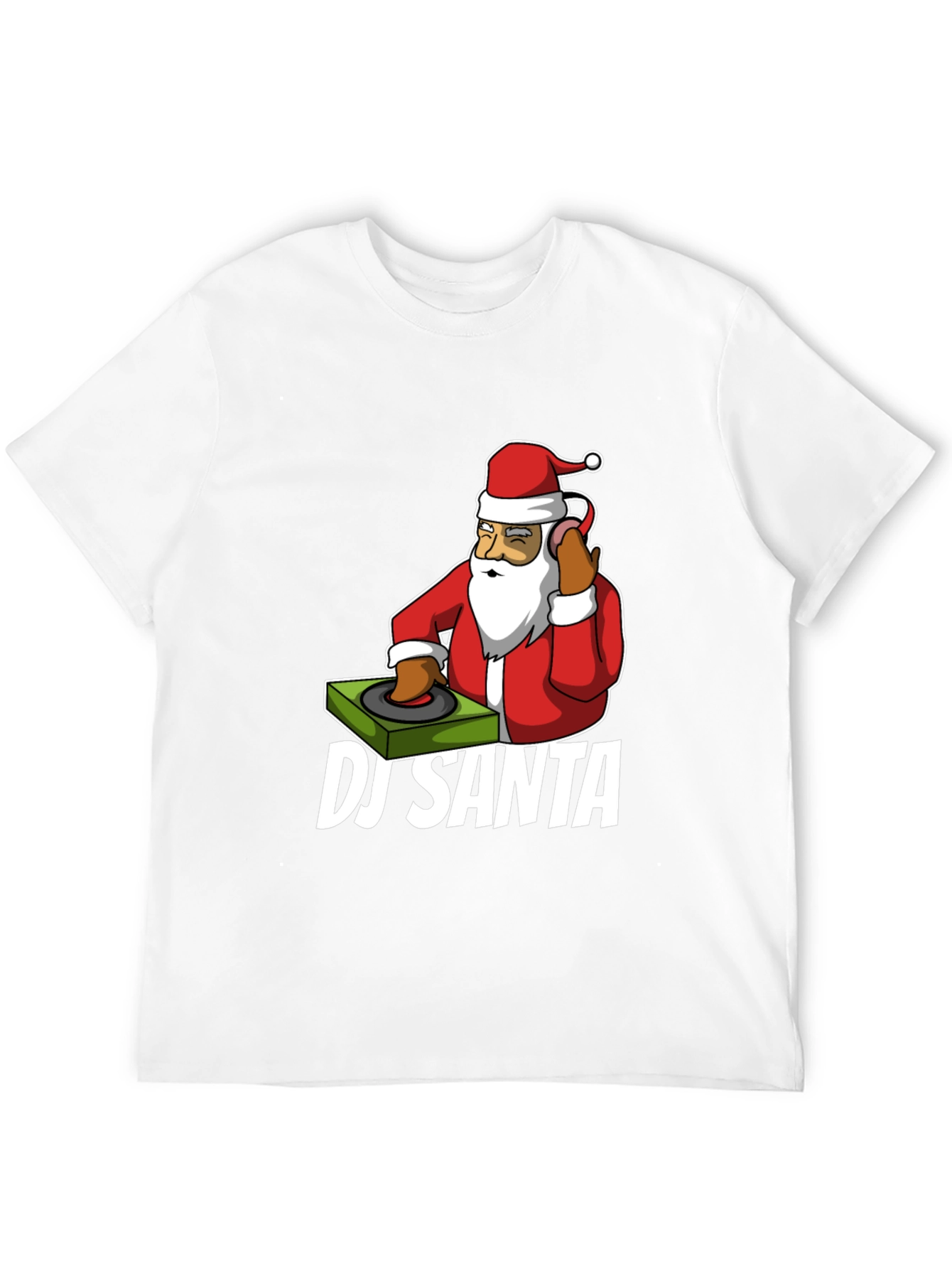 DJ Santa T-Shirt - Holiday Party Ready!