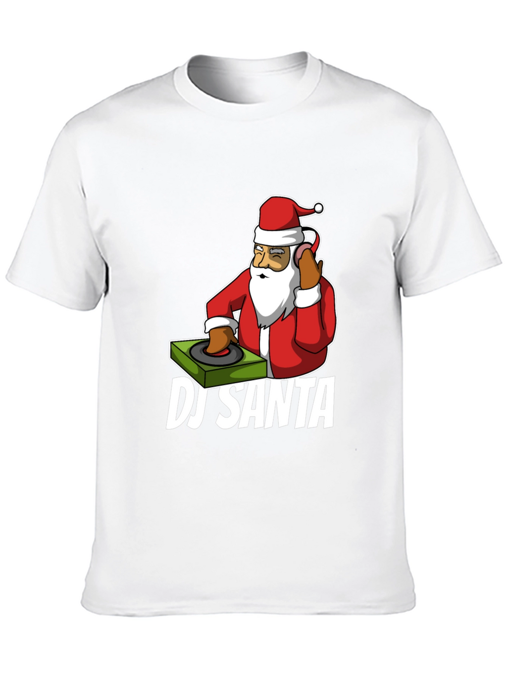 DJ Santa T-Shirt - Holiday Party Ready!