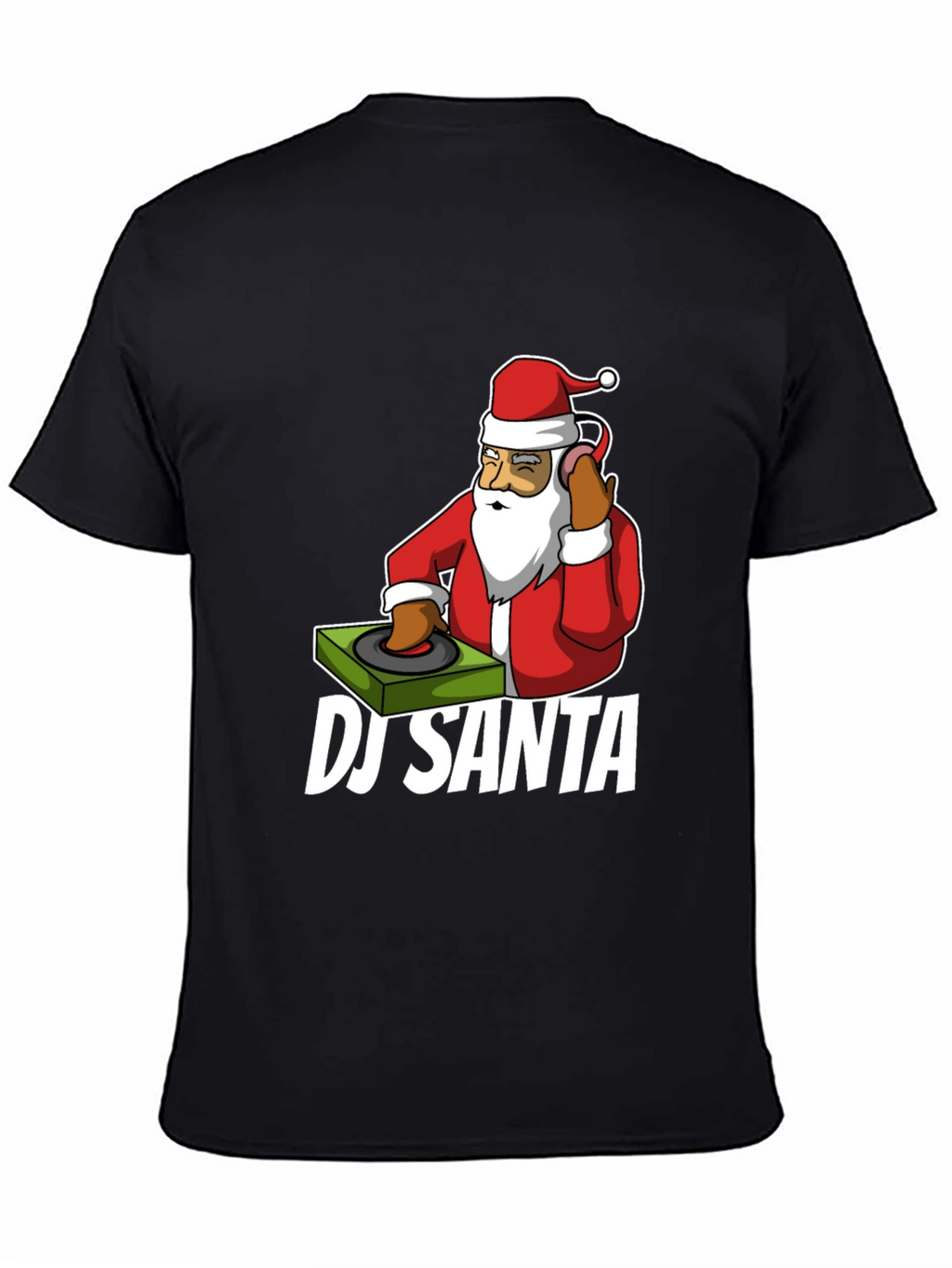 DJ Santa T-Shirt - Holiday Party Ready!
