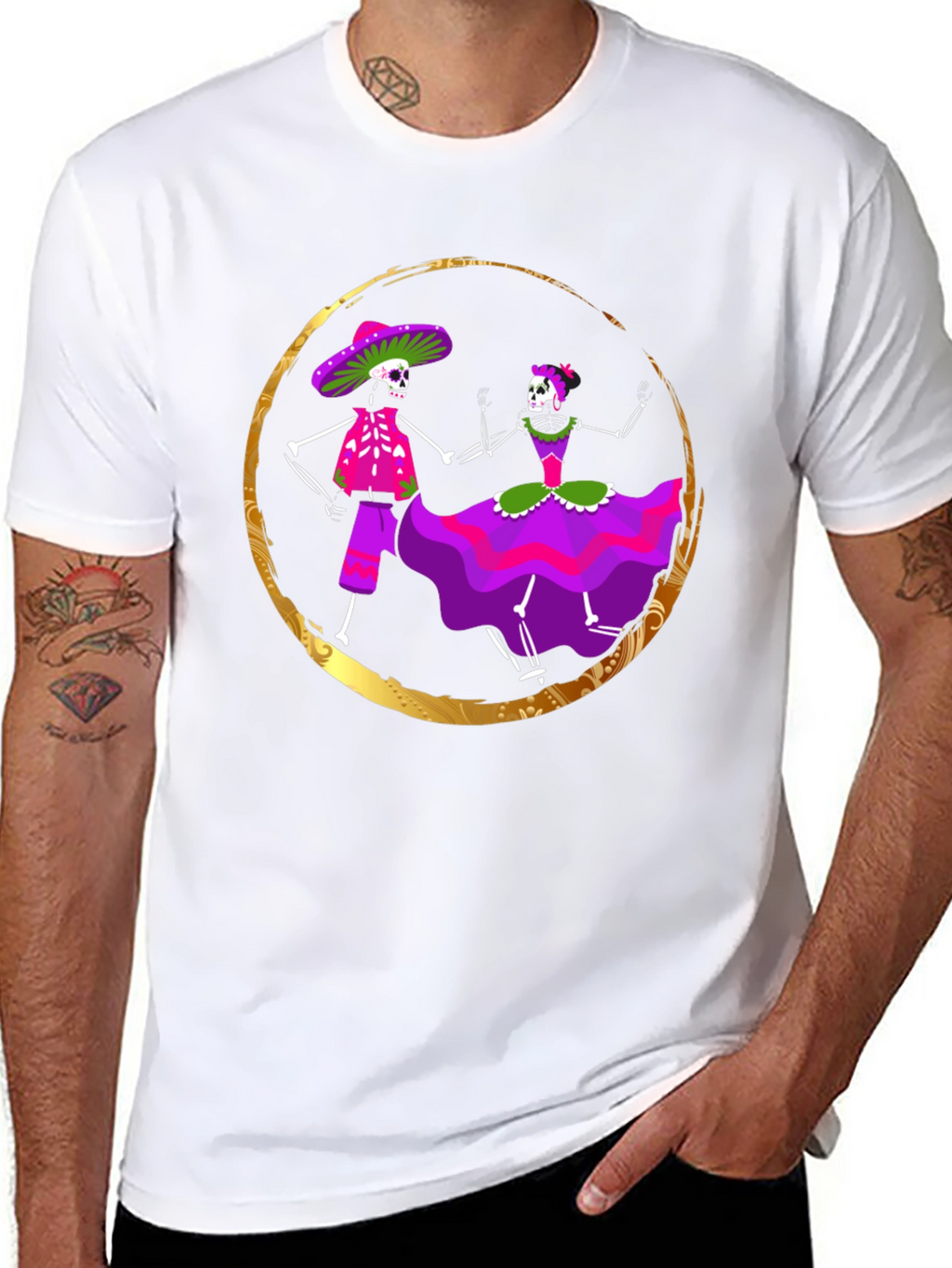 Day of the Dead Skeleton T-Shirt