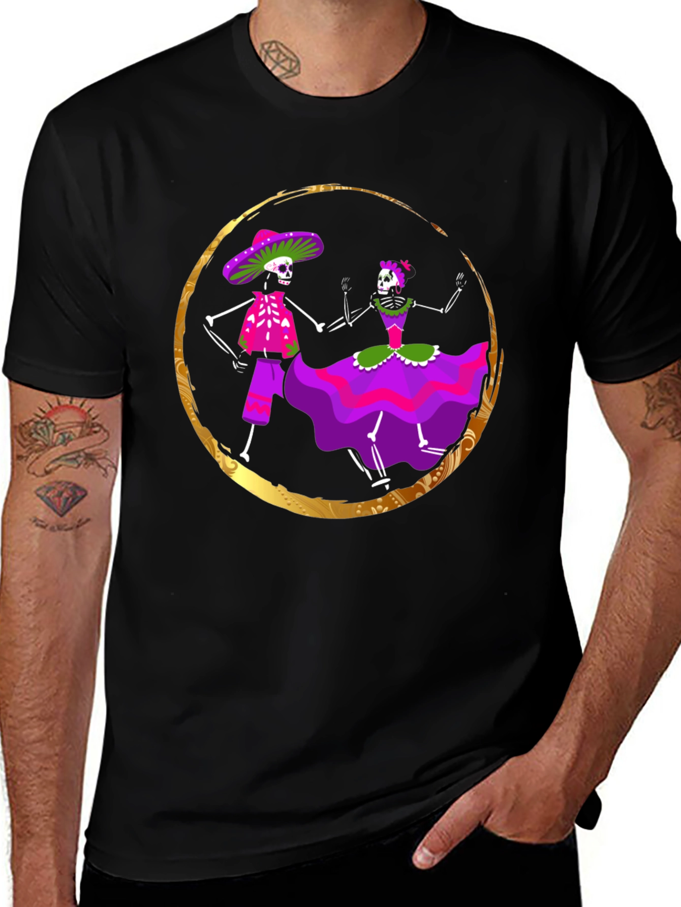Day of the Dead Skeleton T-Shirt