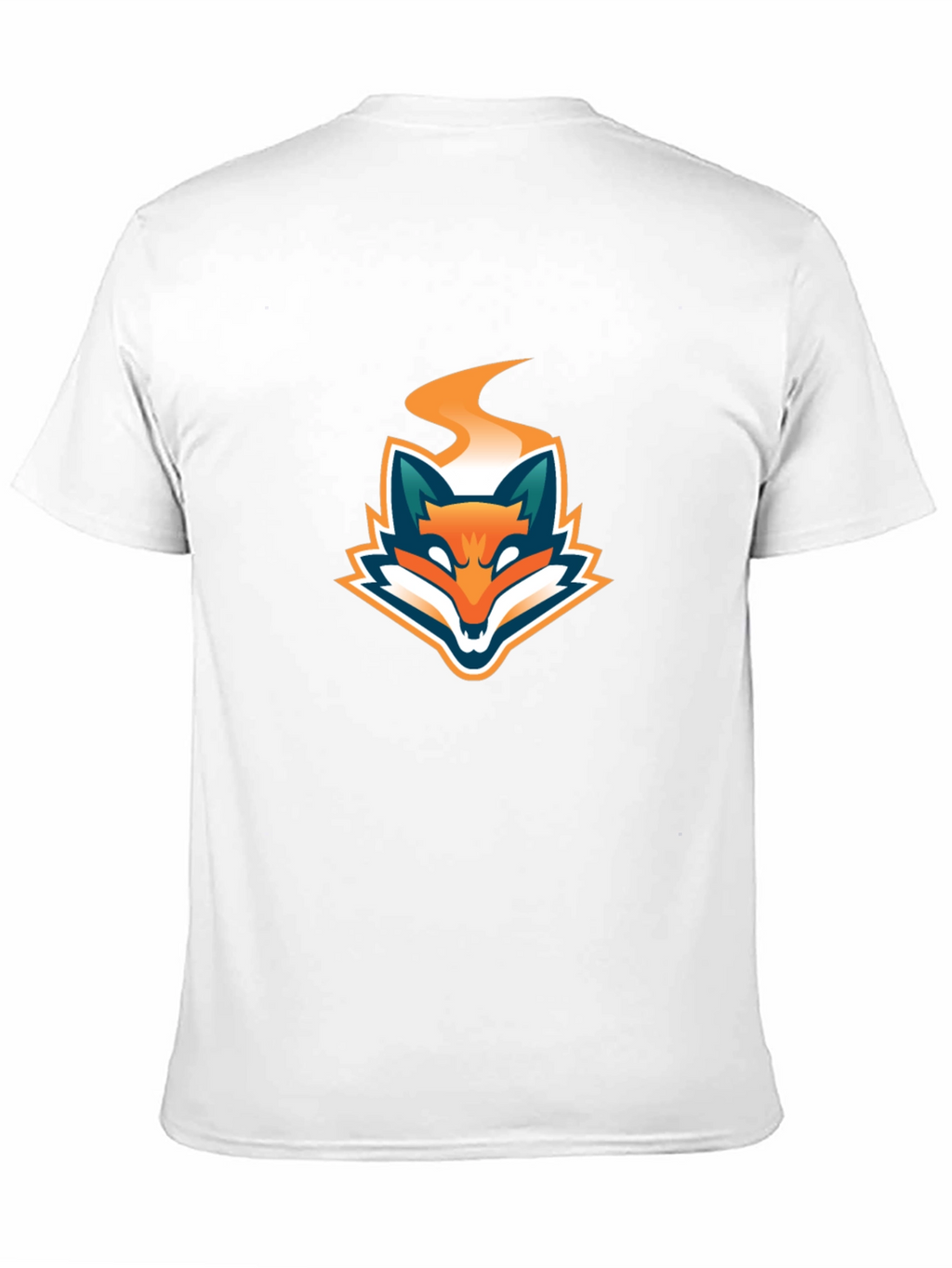 Black T-Shirt with Fiery Fox Logo