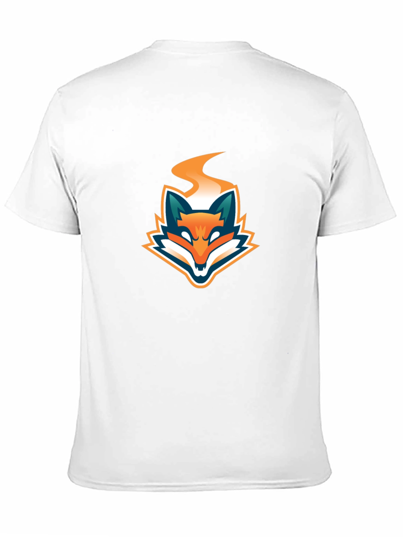 Black T-Shirt with Fiery Fox Logo