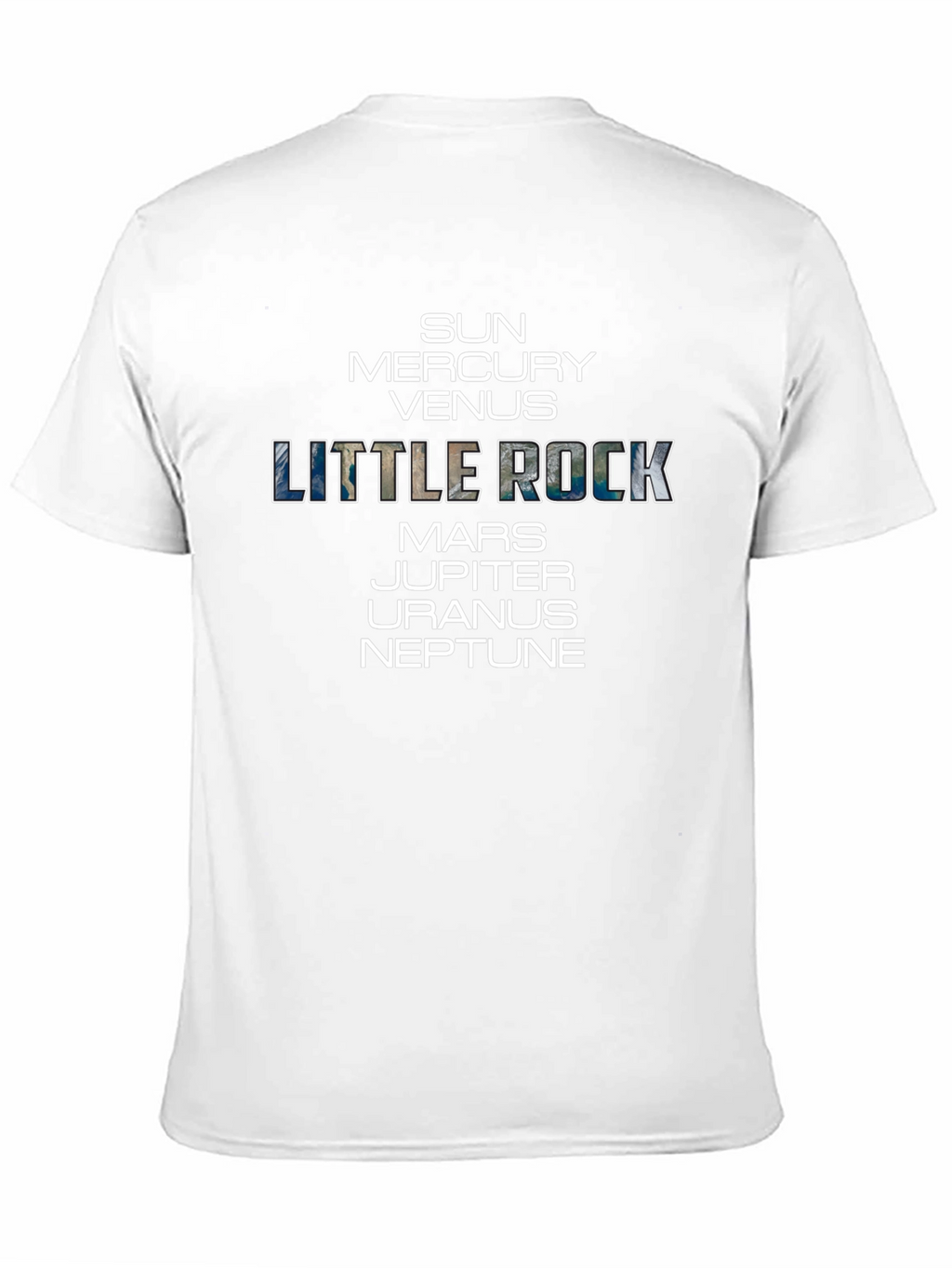 Little Rock Planets Graphic T-Shirt - Unisex