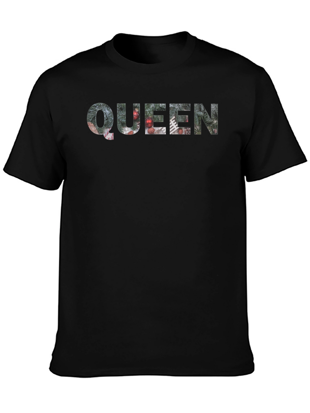 Festive Queen Graphic T-Shirt - Holiday Edition