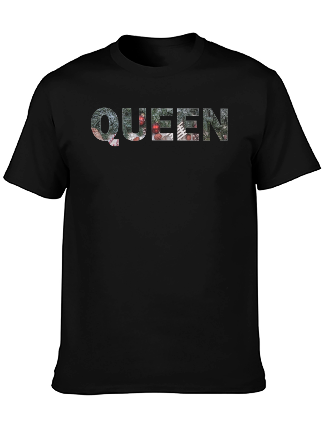 Festive Queen Graphic T-Shirt - Holiday Edition