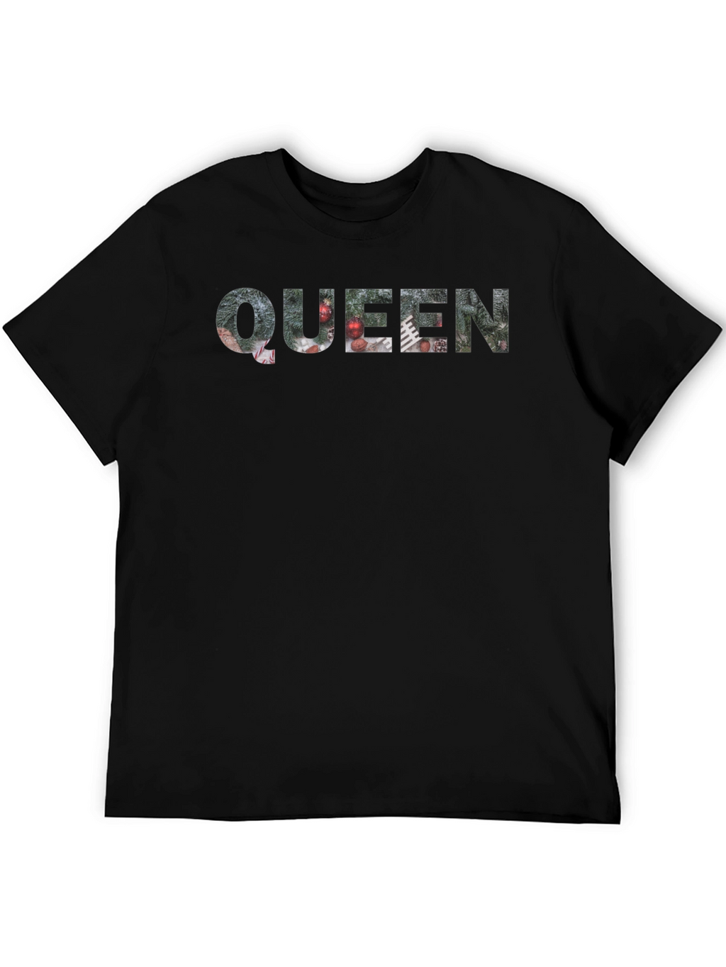 Festive Queen Graphic T-Shirt - Holiday Edition