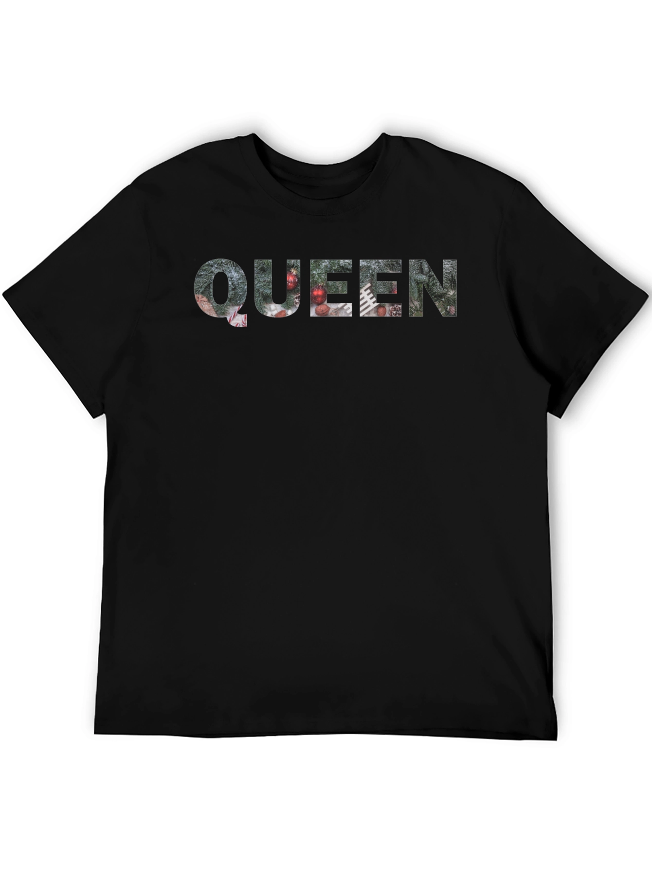 Festive Queen Graphic T-Shirt - Holiday Edition