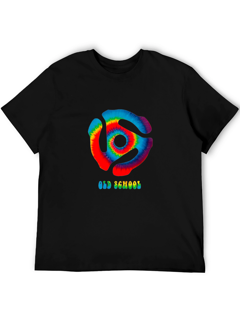 Retro Old School Tie-Dye Graphic T-Shirt