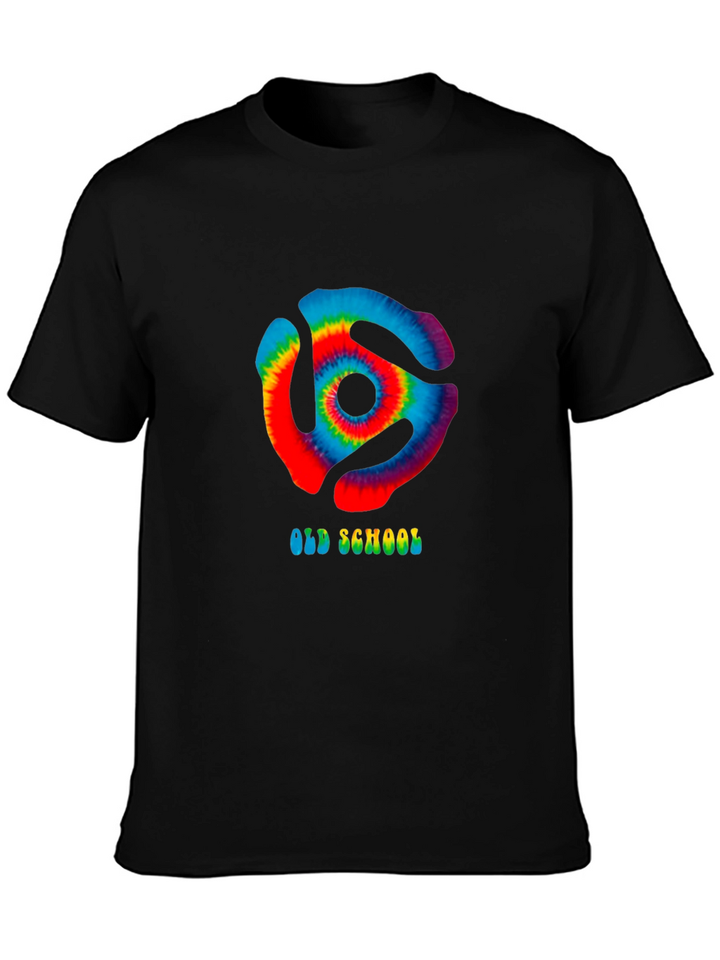 Retro Old School Tie-Dye Graphic T-Shirt