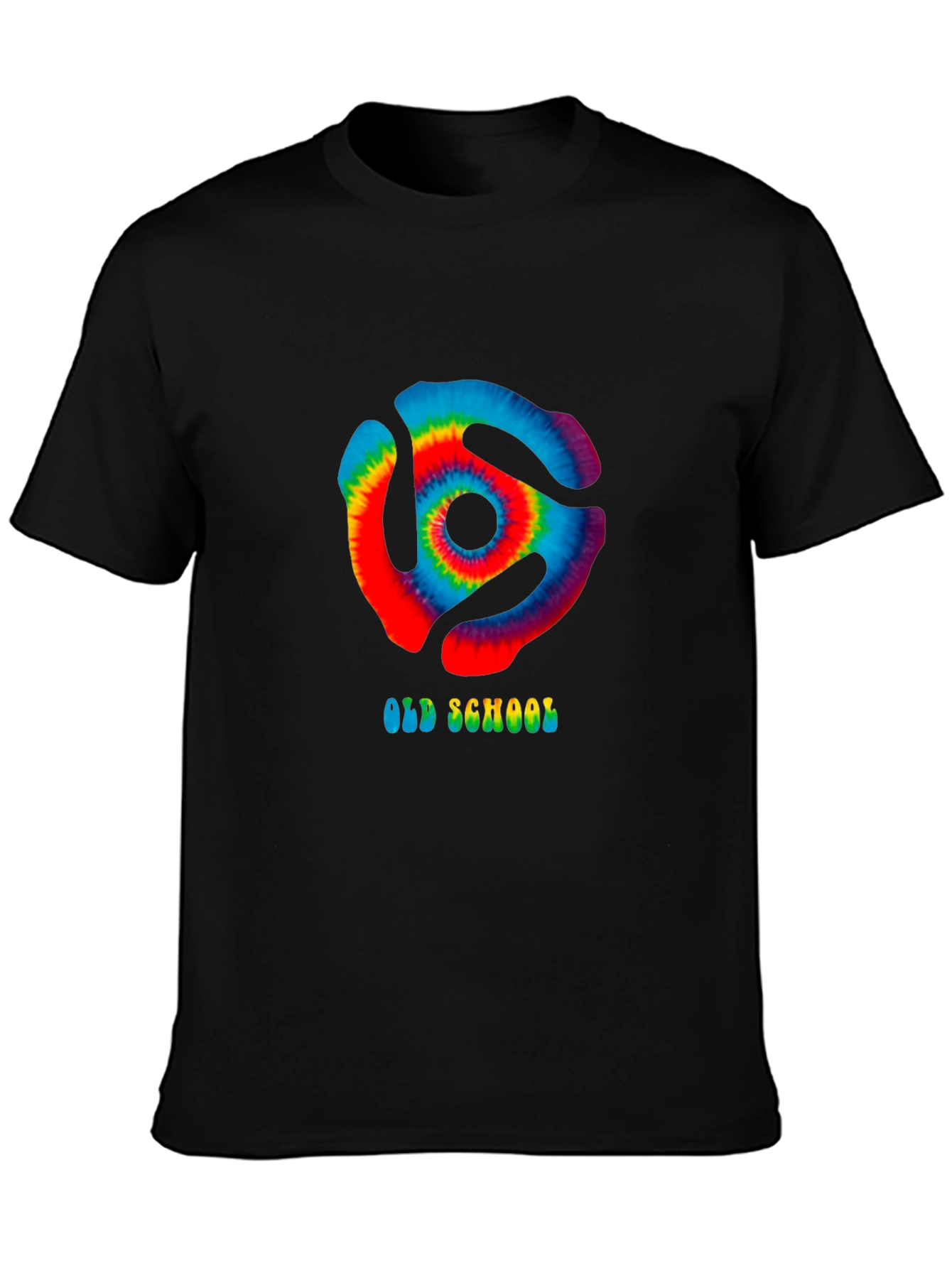 Retro Old School Tie-Dye Graphic T-Shirt