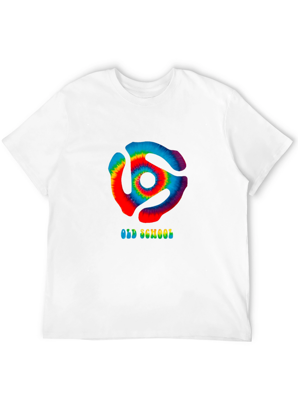 Retro Old School Tie-Dye Graphic T-Shirt