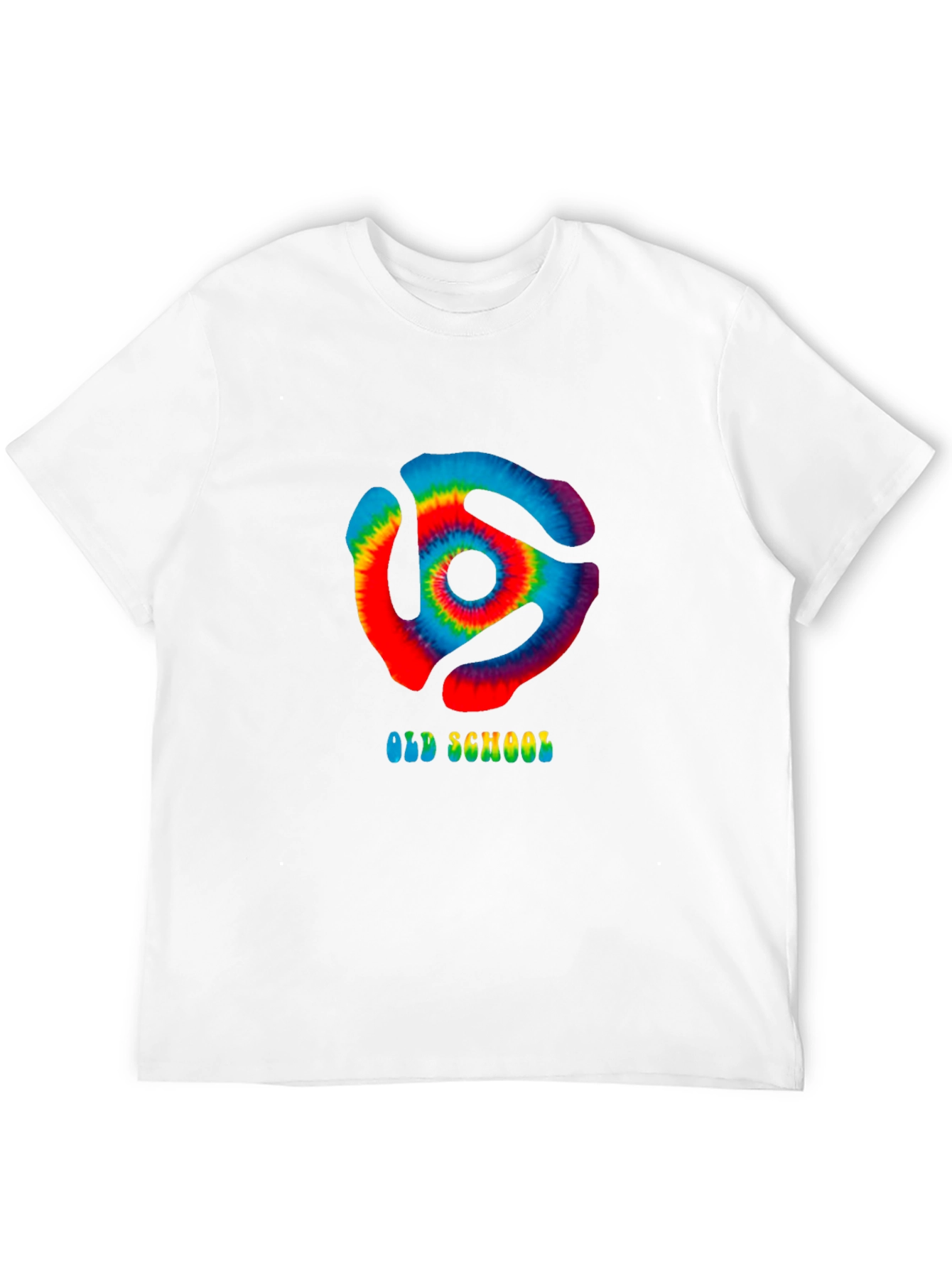 Retro Old School Tie-Dye Graphic T-Shirt