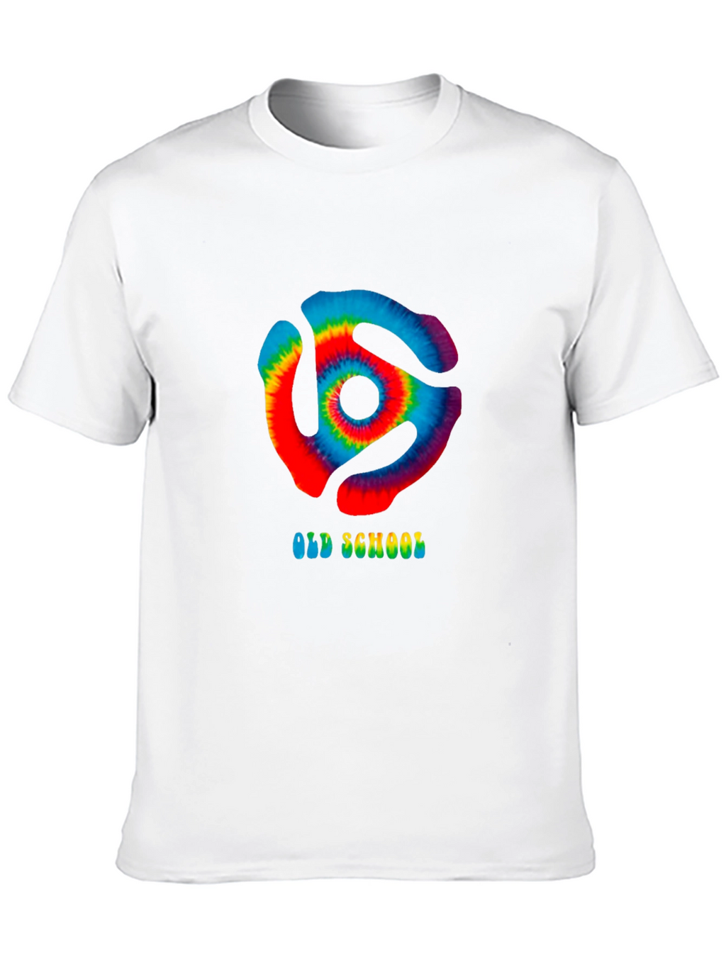 Retro Old School Tie-Dye Graphic T-Shirt
