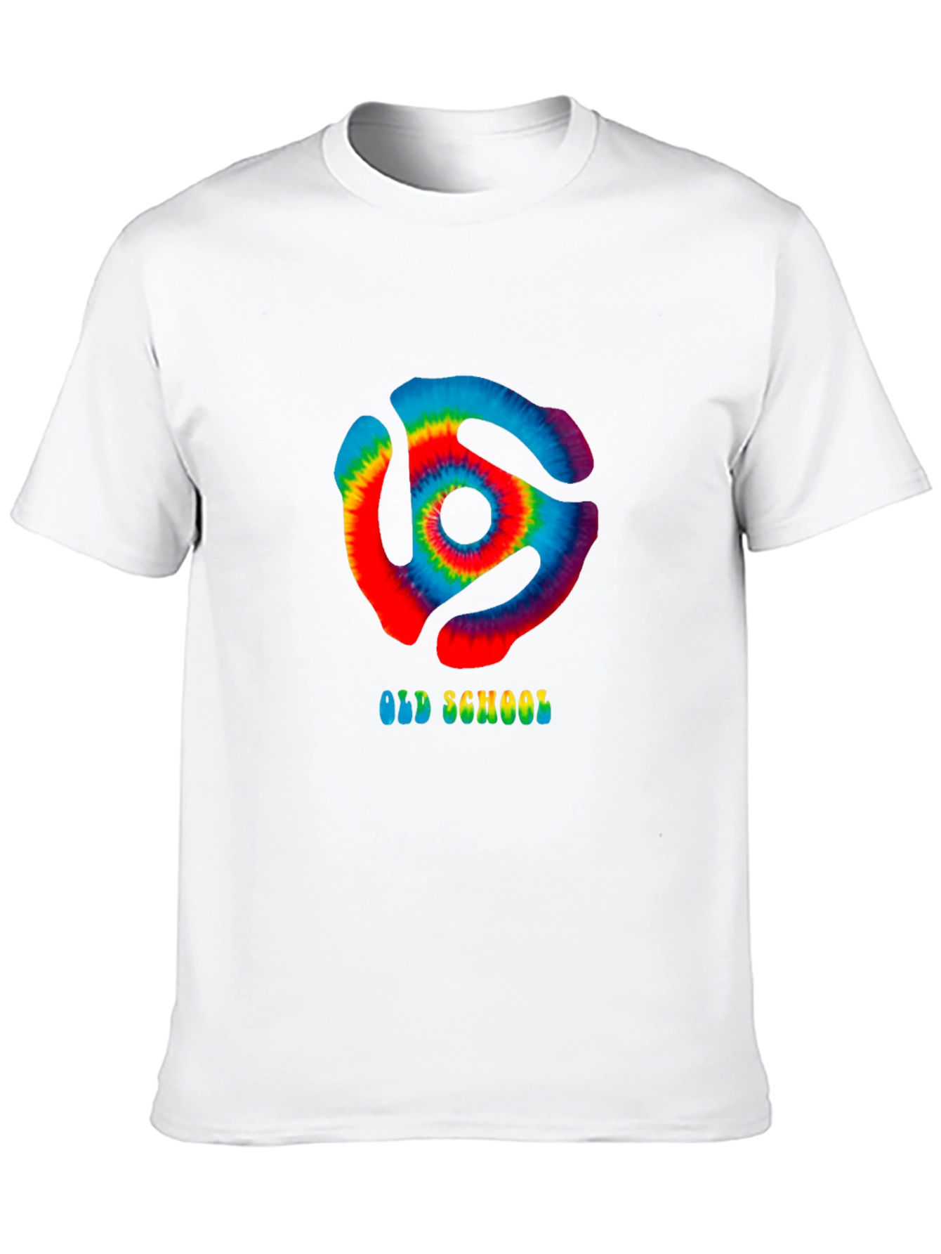 Retro Old School Tie-Dye Graphic T-Shirt
