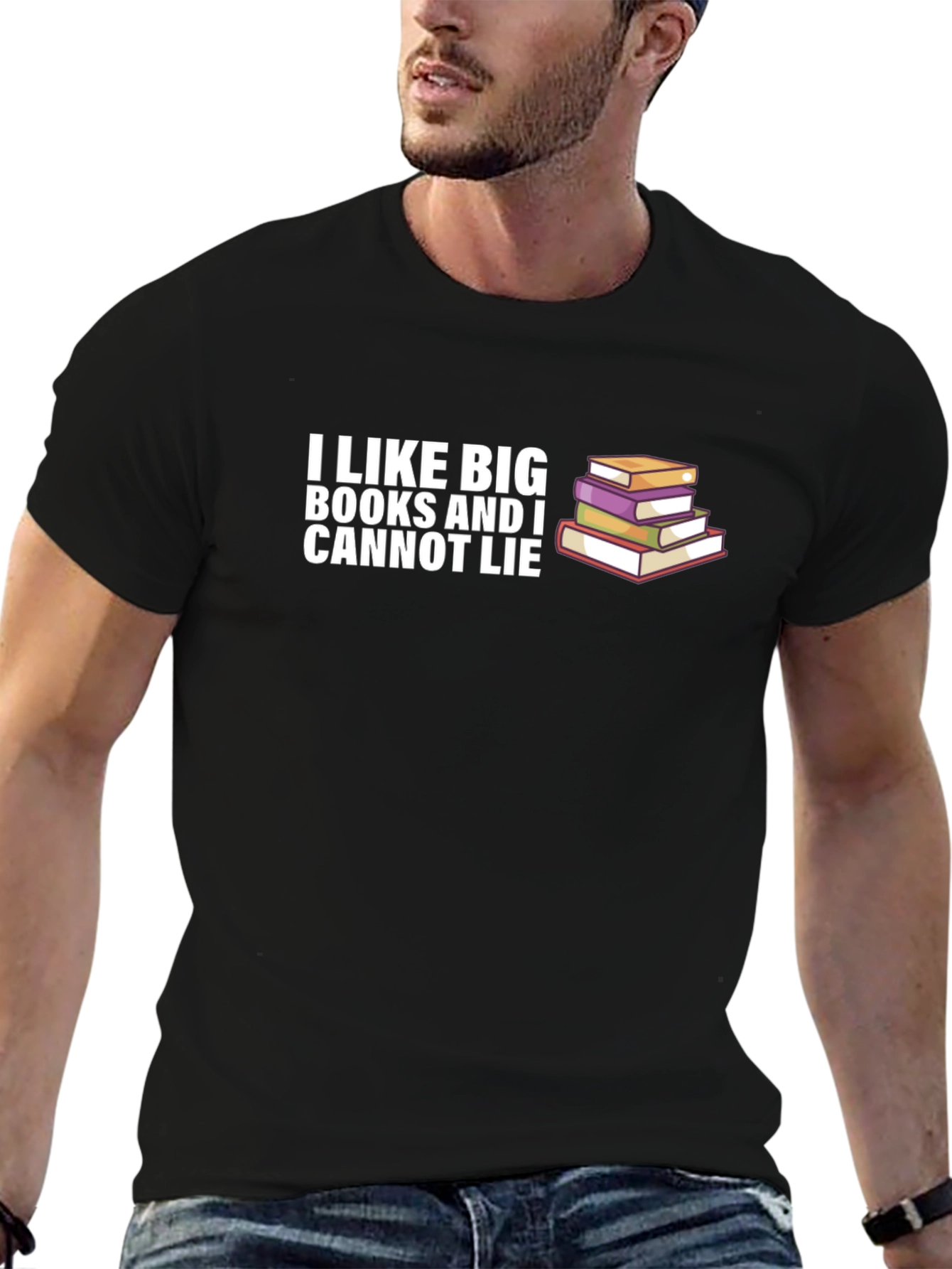 I Like Big Books T-Shirt - Funny Reader Tee