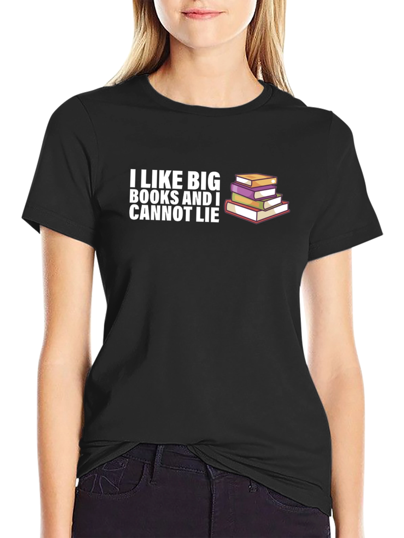 I Like Big Books T-Shirt - Funny Reader Tee