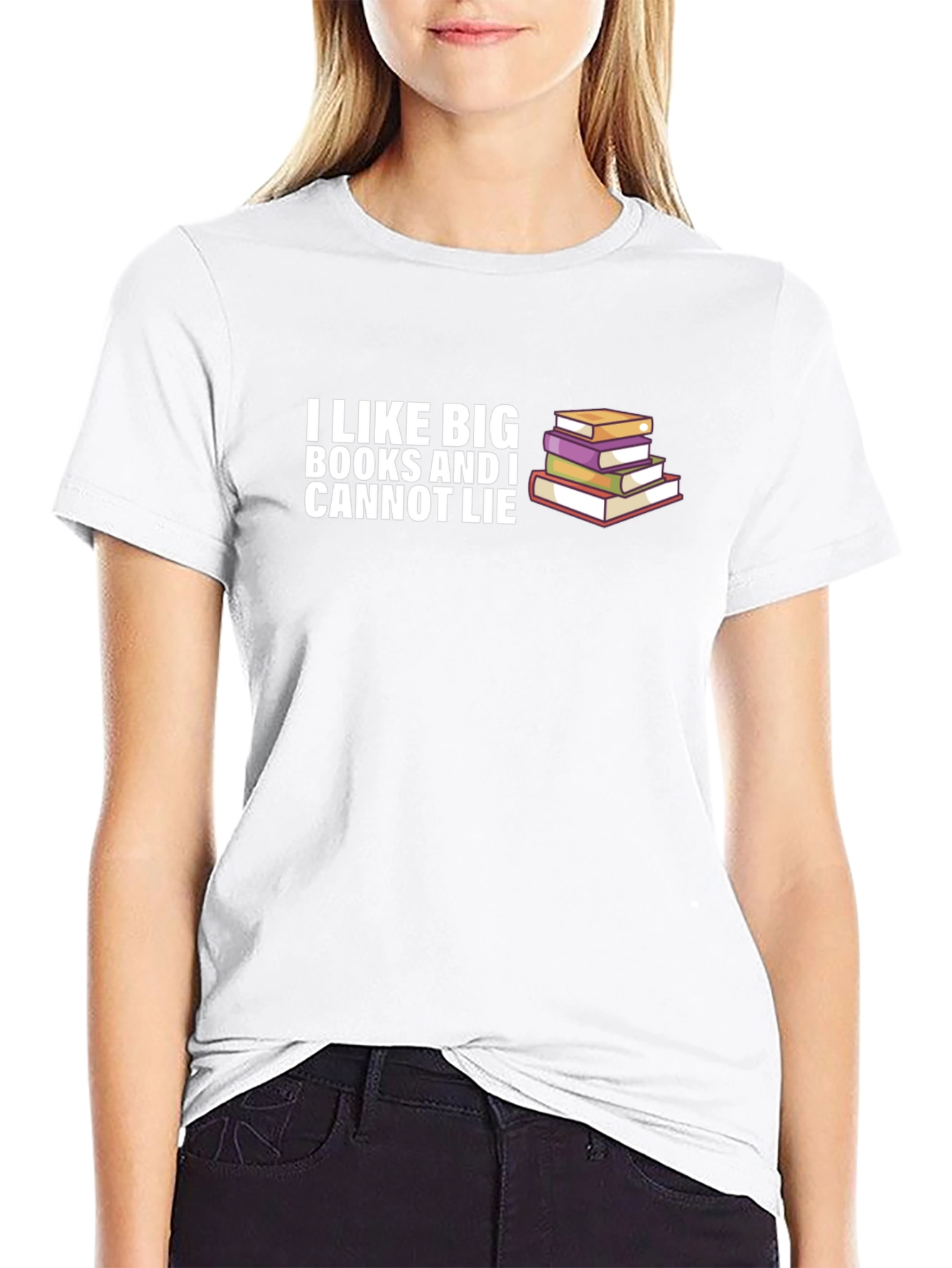 I Like Big Books T-Shirt - Funny Reader Tee