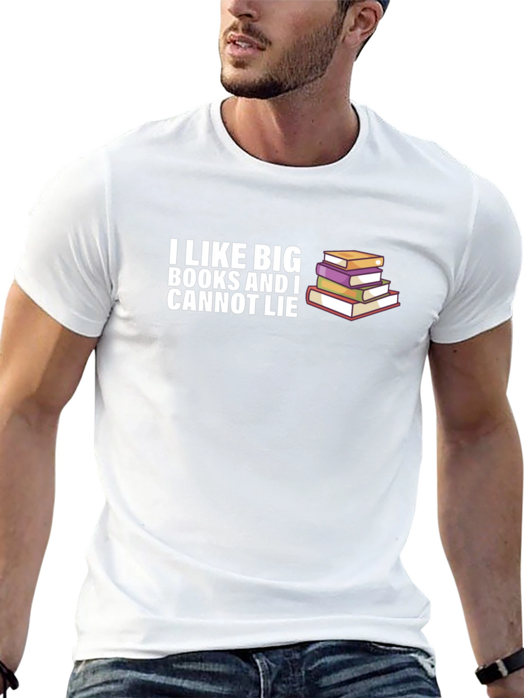 I Like Big Books T-Shirt - Funny Reader Tee