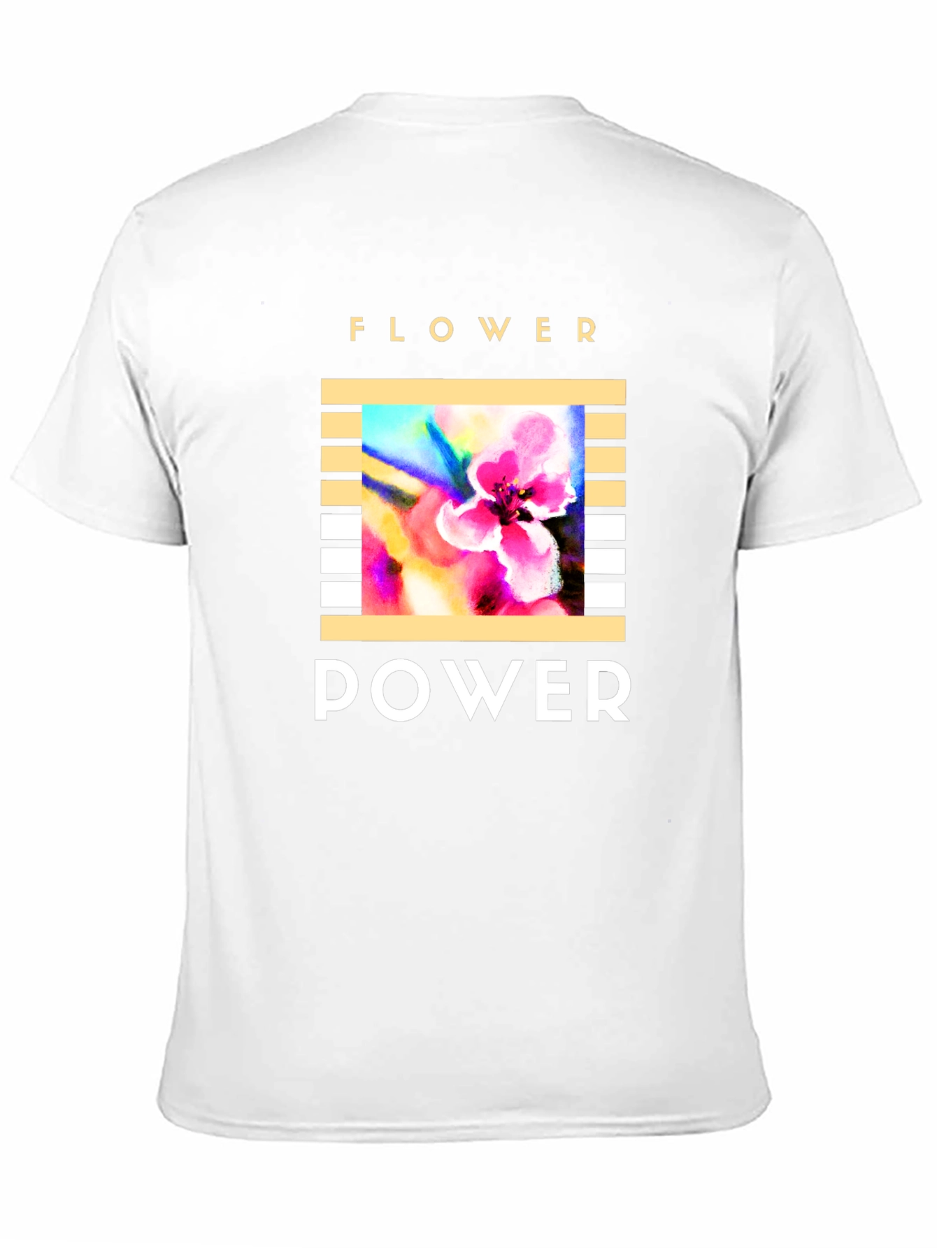 Flower Power T-Shirt - Retro Graphic Tee