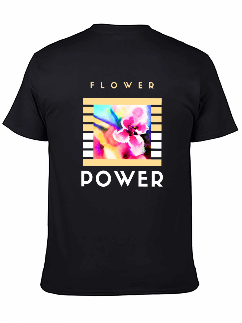 Flower Power T-Shirt - Retro Graphic Tee