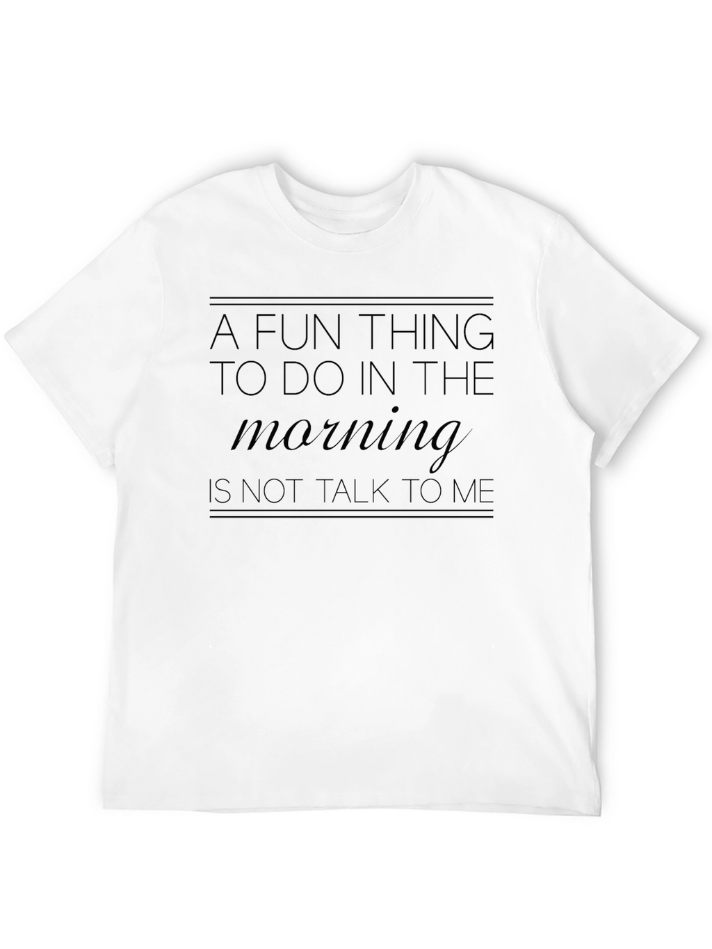 Funny Morning Introvert T-Shirt